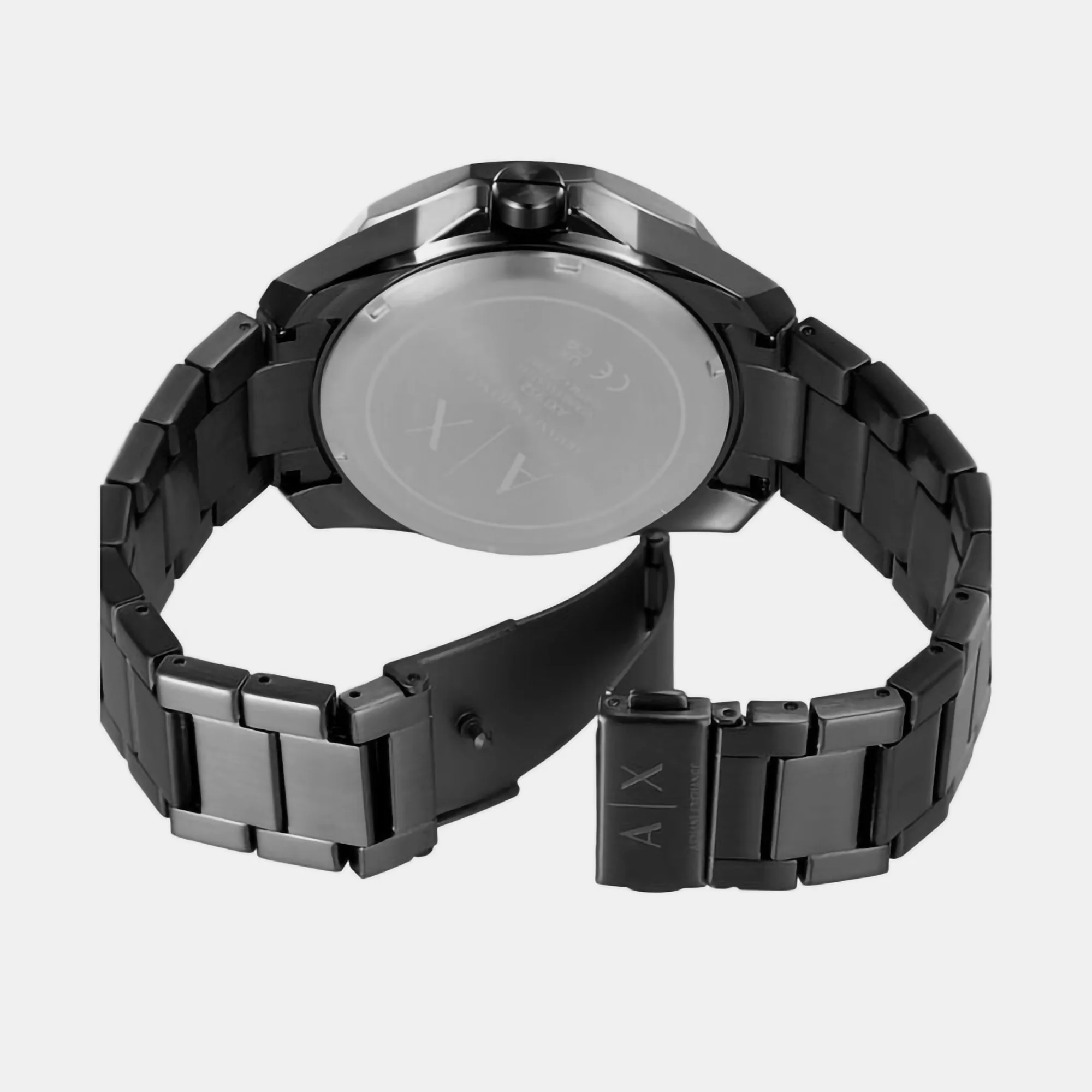 Spencer Men Quartz Grey Dial Analog Stainless Steel Watch AX1952 - Image 7
