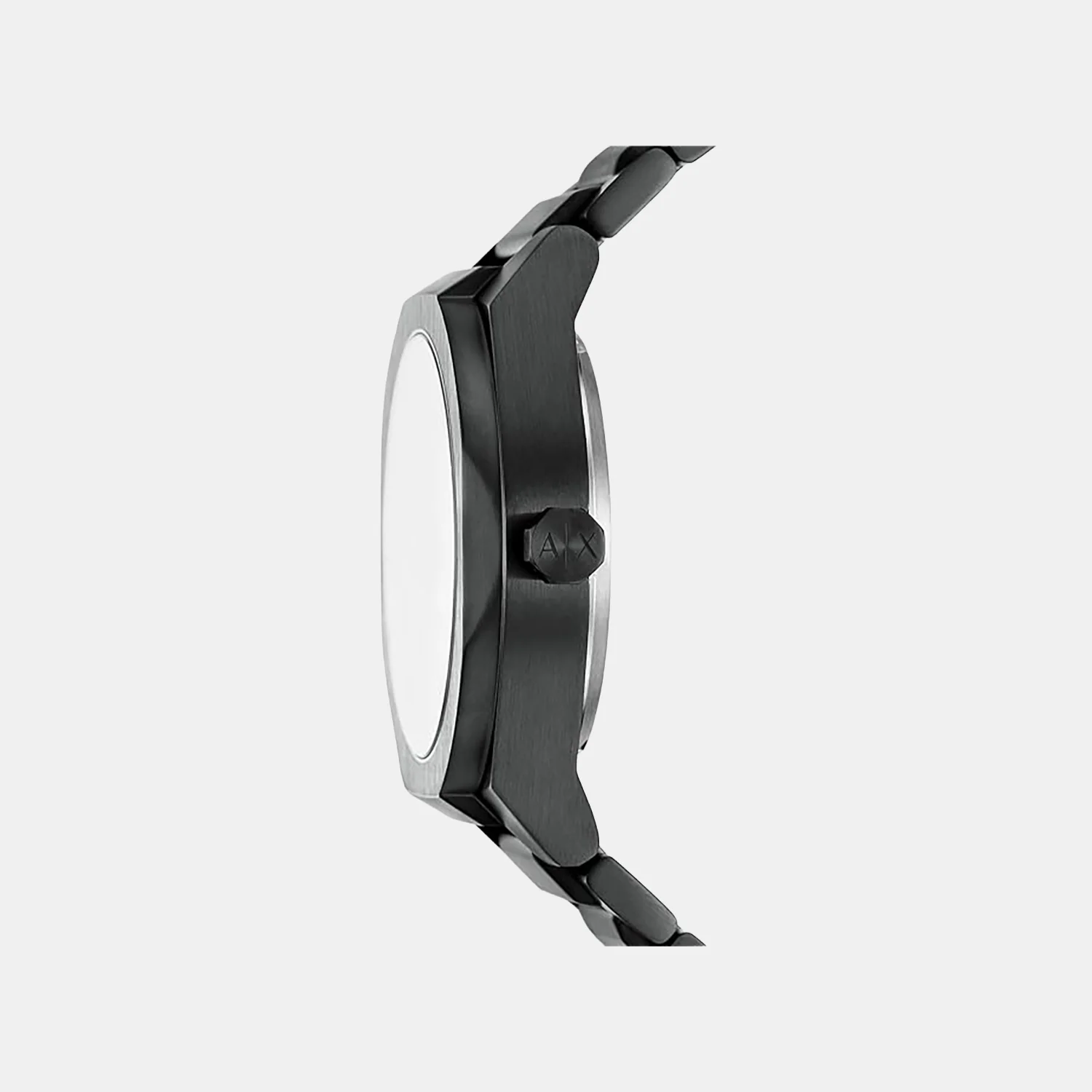 Sync Men Automatic Black Dial Chronograph Stainless Steel Watch AX4196 - Image 2