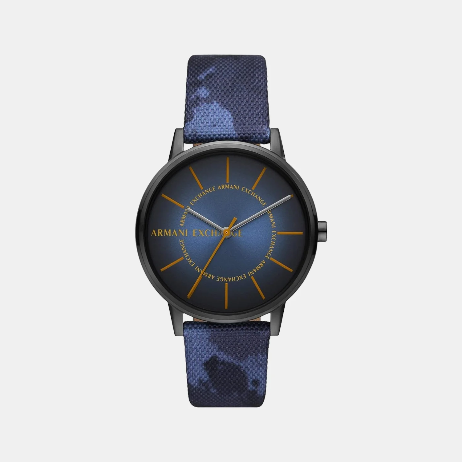 Unisex Quartz Blue Dial Analog Fabric Watch AX2750