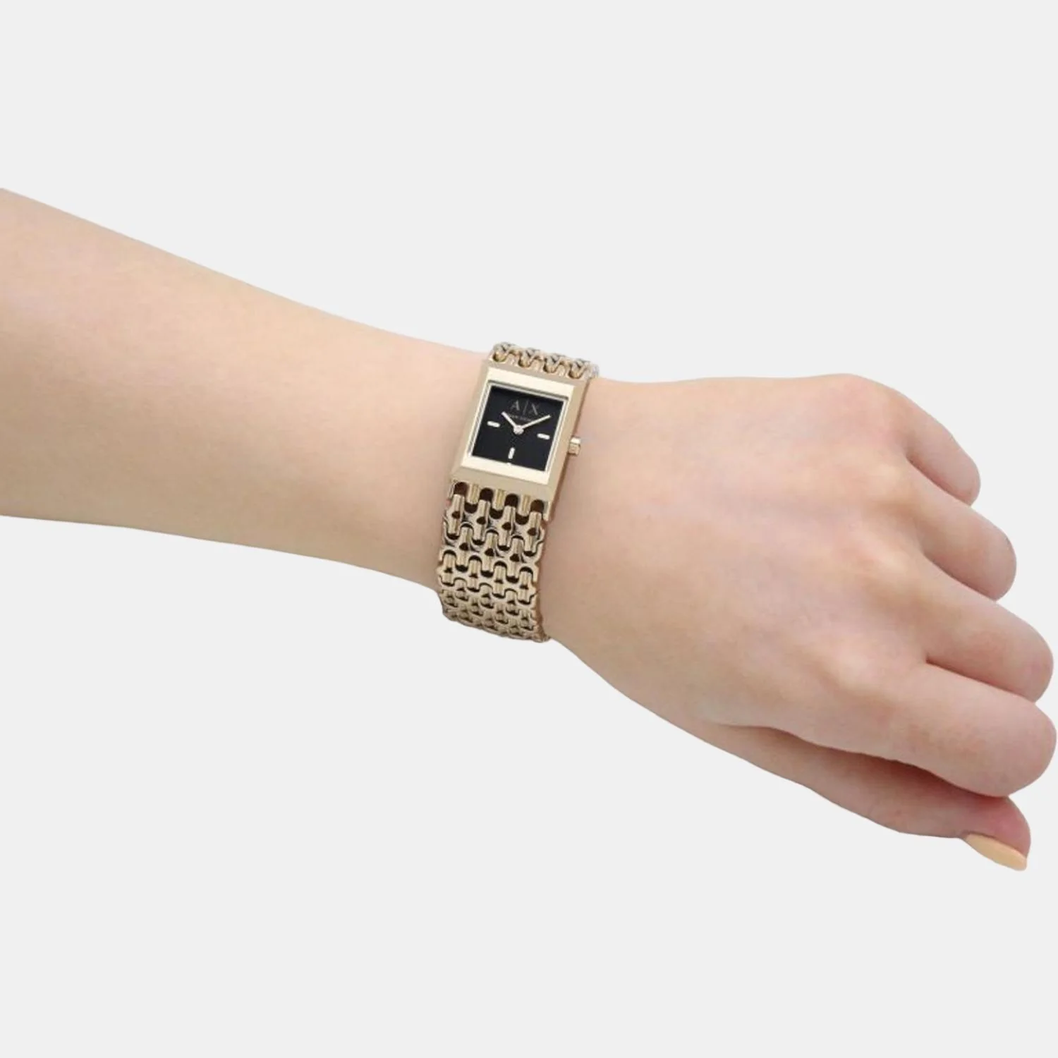 Women Quartz Black Dial Analog Stainless Steel Watch AX5909 - Image 7