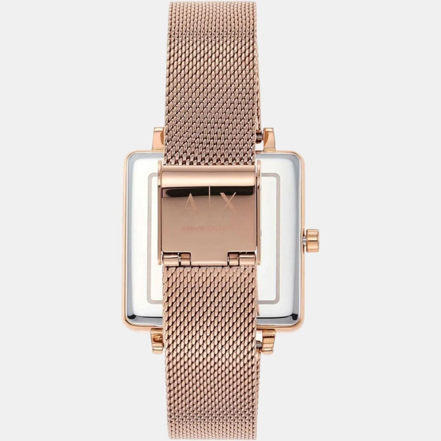 Women Quartz Rose Gold Dial Analog Stainless Steel Watch AX5802 - Image 3