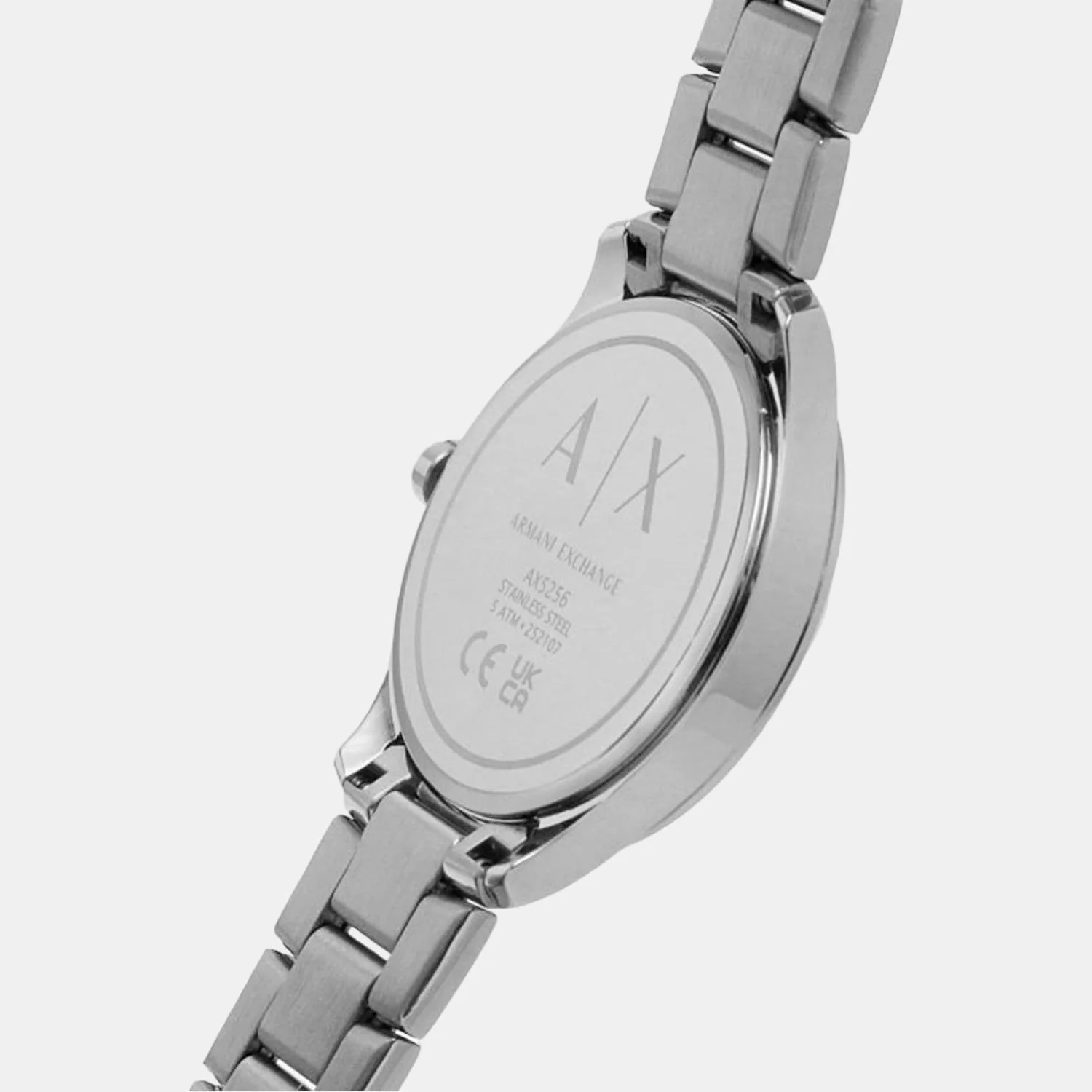 Women Quartz Silver Dial Analog Stainless Steel Watch AX5256 - Image 5