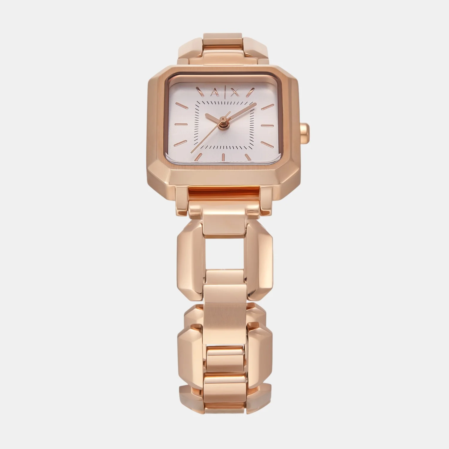 Women Quartz Silver Dial Analog Stainless Steel Watch AX7167SET - Image 3