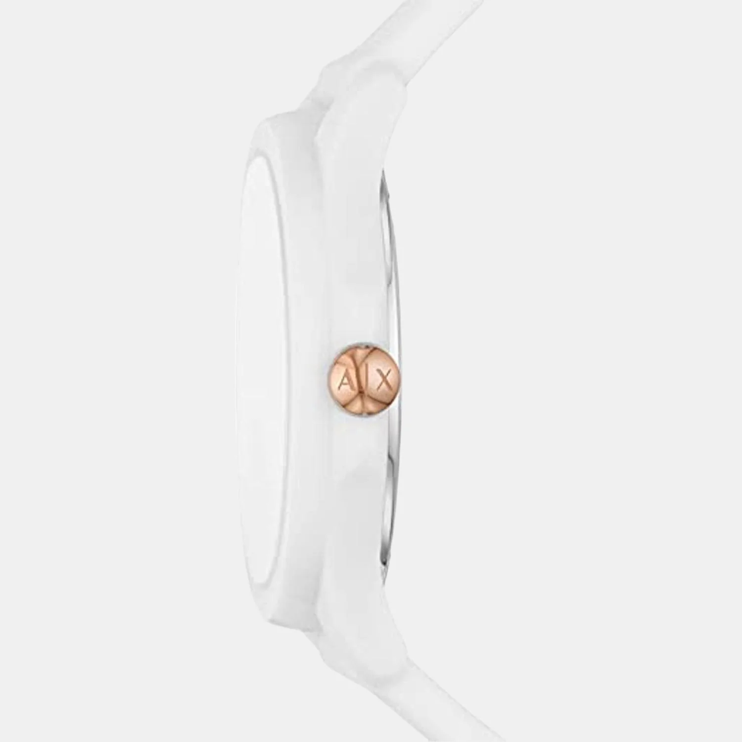 Women Quartz White Dial Analog Silicone Watch AX5268 - Image 3