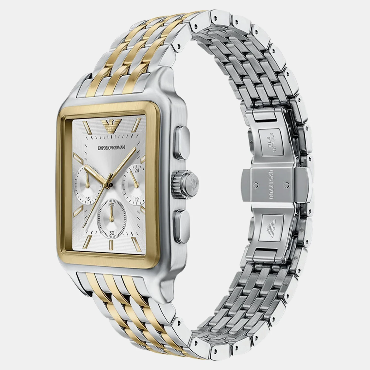 Women Quartz Silver Dial Chronograph Stainless Steel Watch AR11752 - Image 4