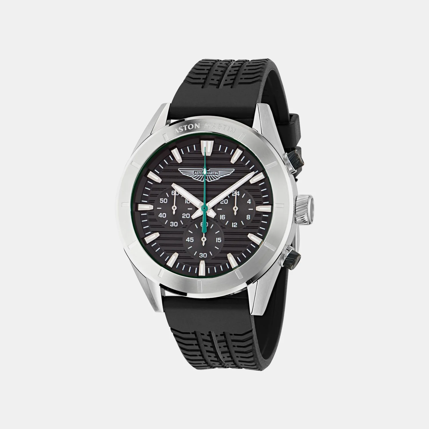 Aml Icon Men Quartz Black Dial Chronograph Stainless Steel Watch MTIB1F5013E - Image 5