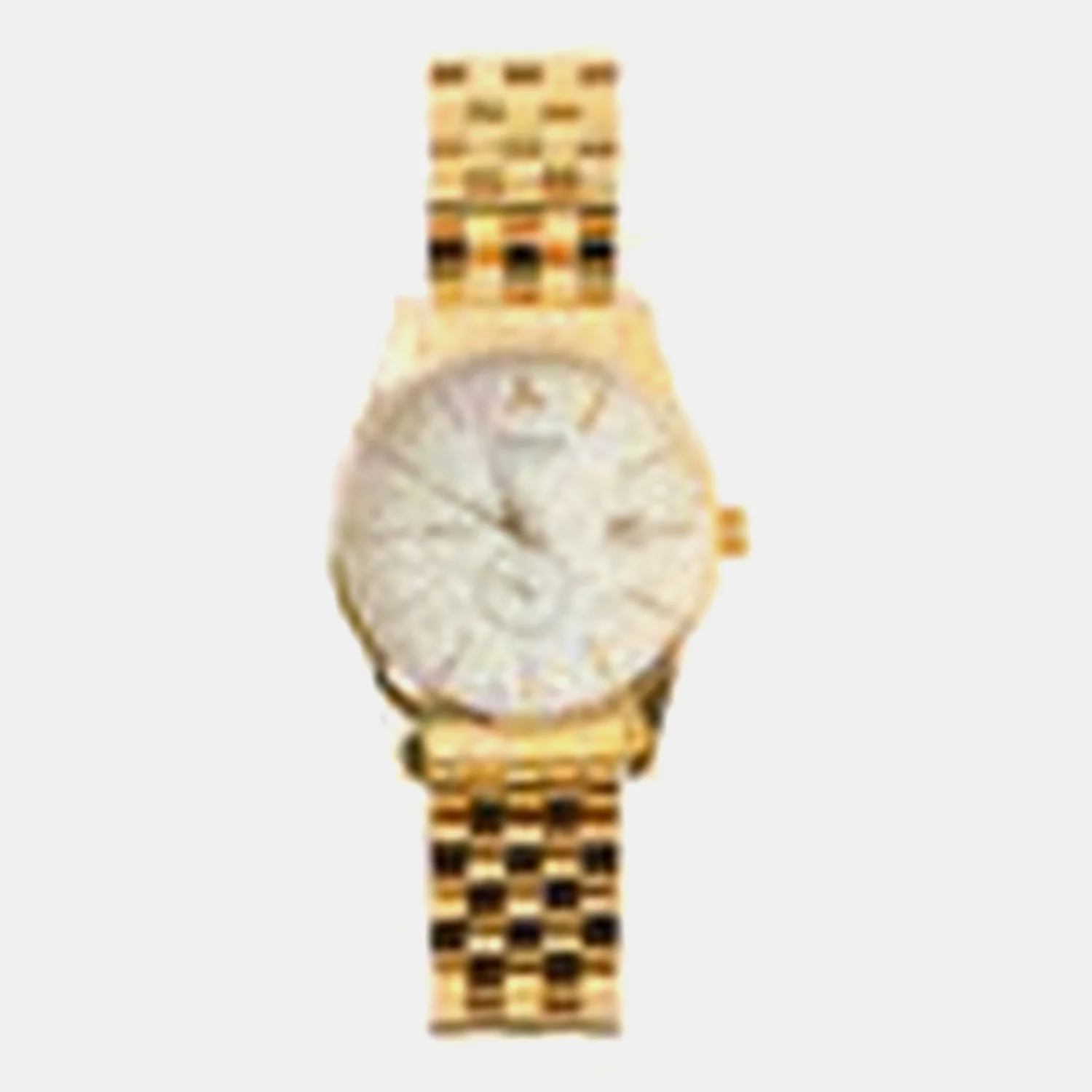 Men Quartz Gold Dial Analog Stainless Steel Watch 56357.45.31 - Image 3