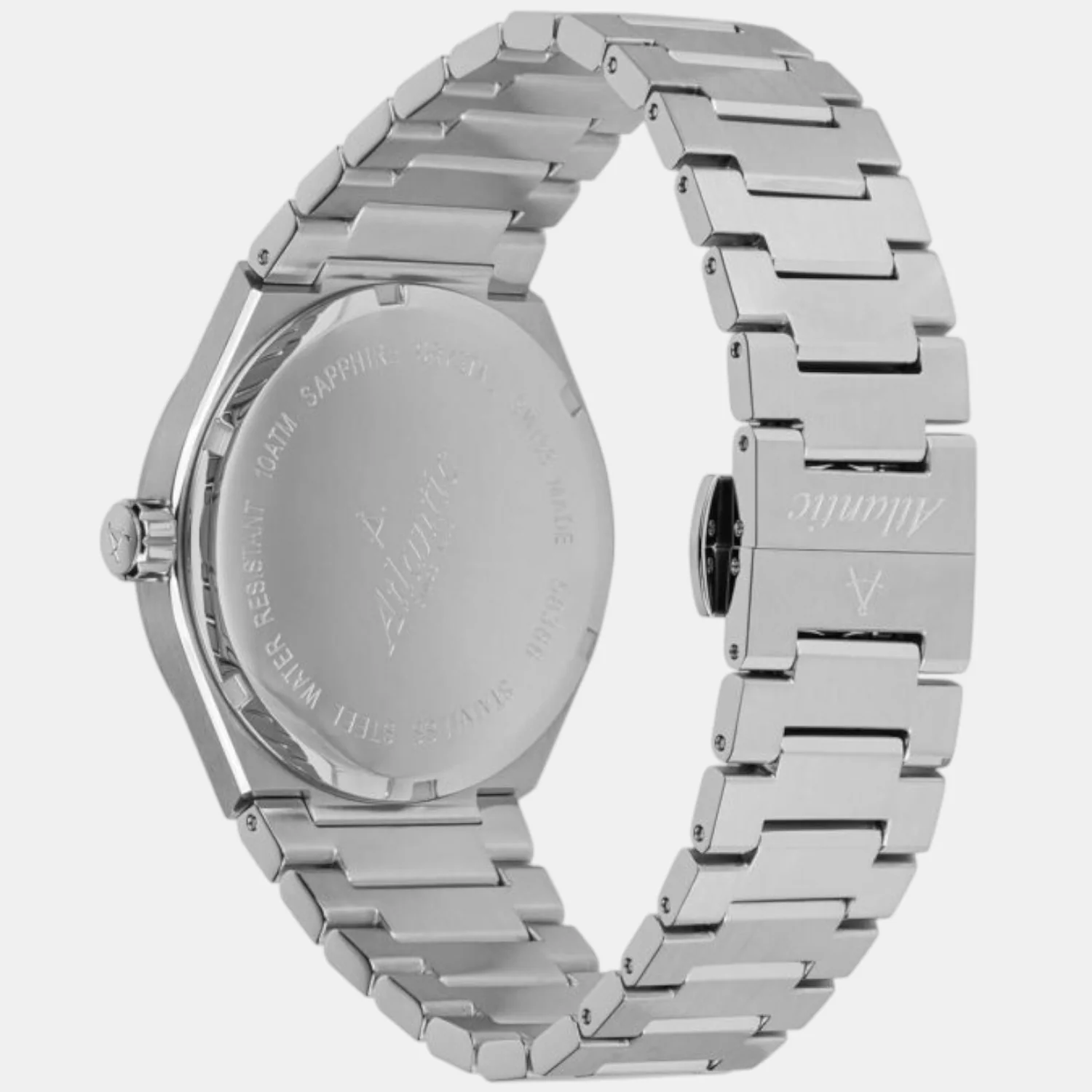 Men Quartz Silver Dial Analog Stainless Steel Watch 58366.41.21 - Image 2