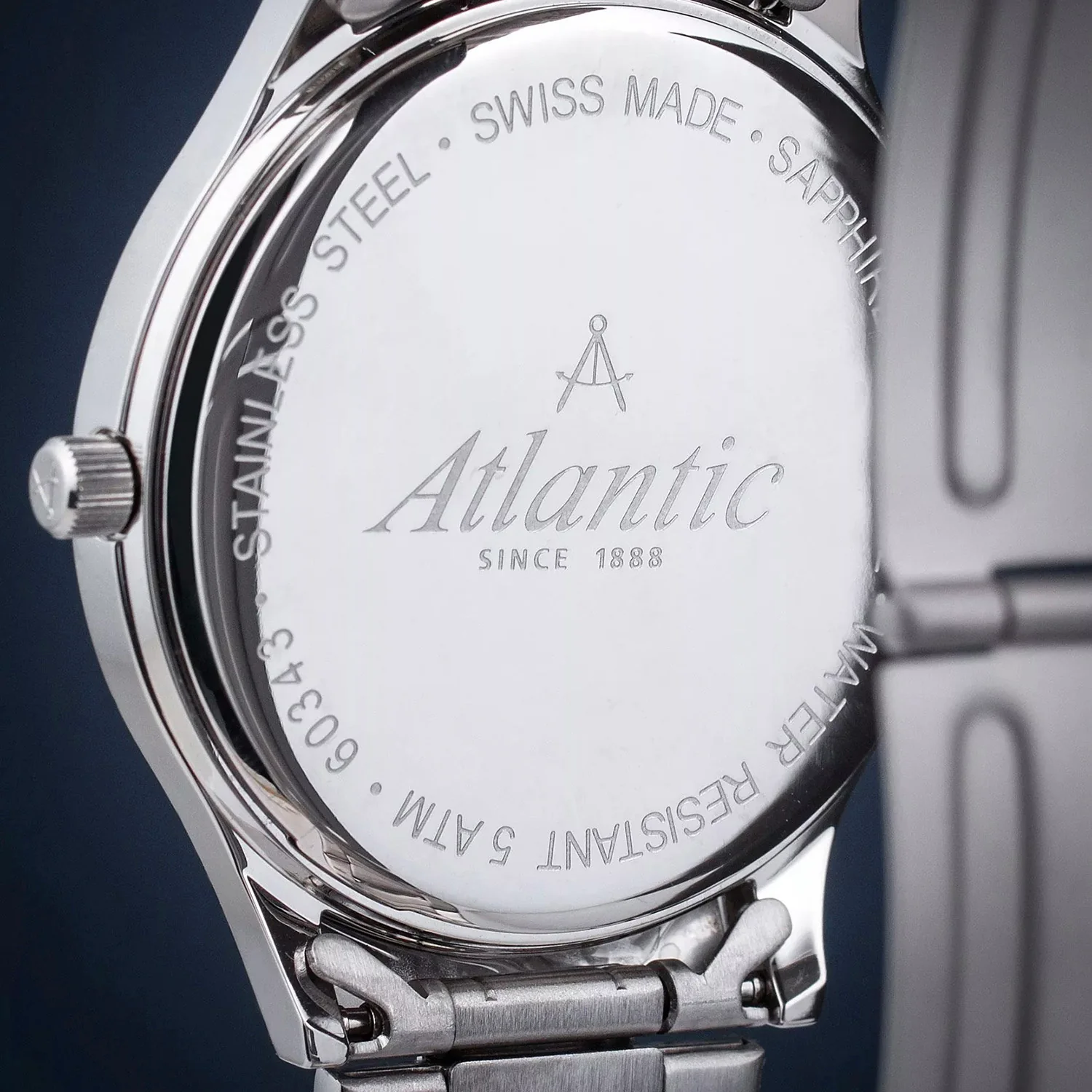 Seabase Men Quartz Silver Dial Analog Stainless Steel Watch 60348.41.21 - Image 3