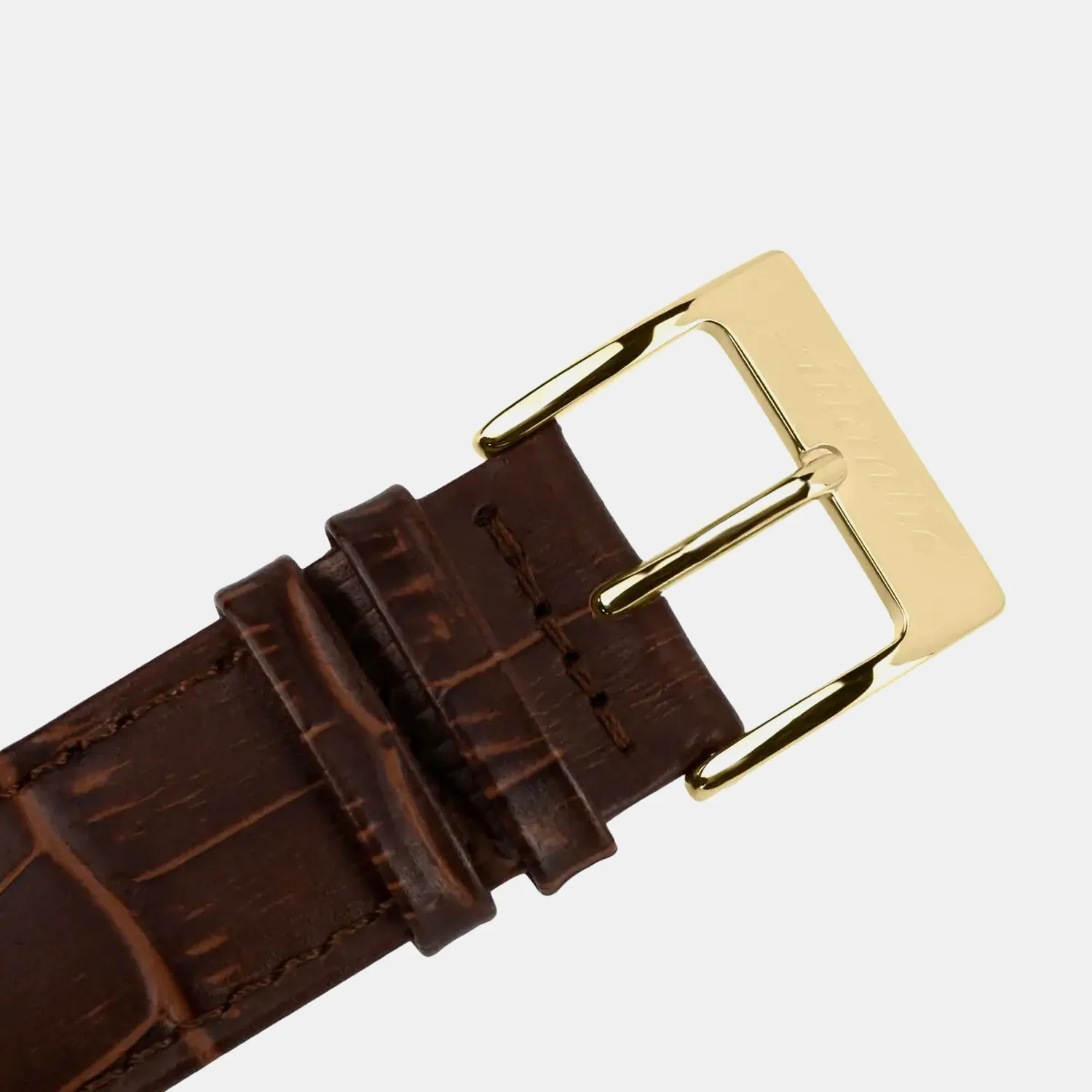 Seaport Men Quartz Gold Dial Analog Leather Watch 56352.45.31 - Image 6