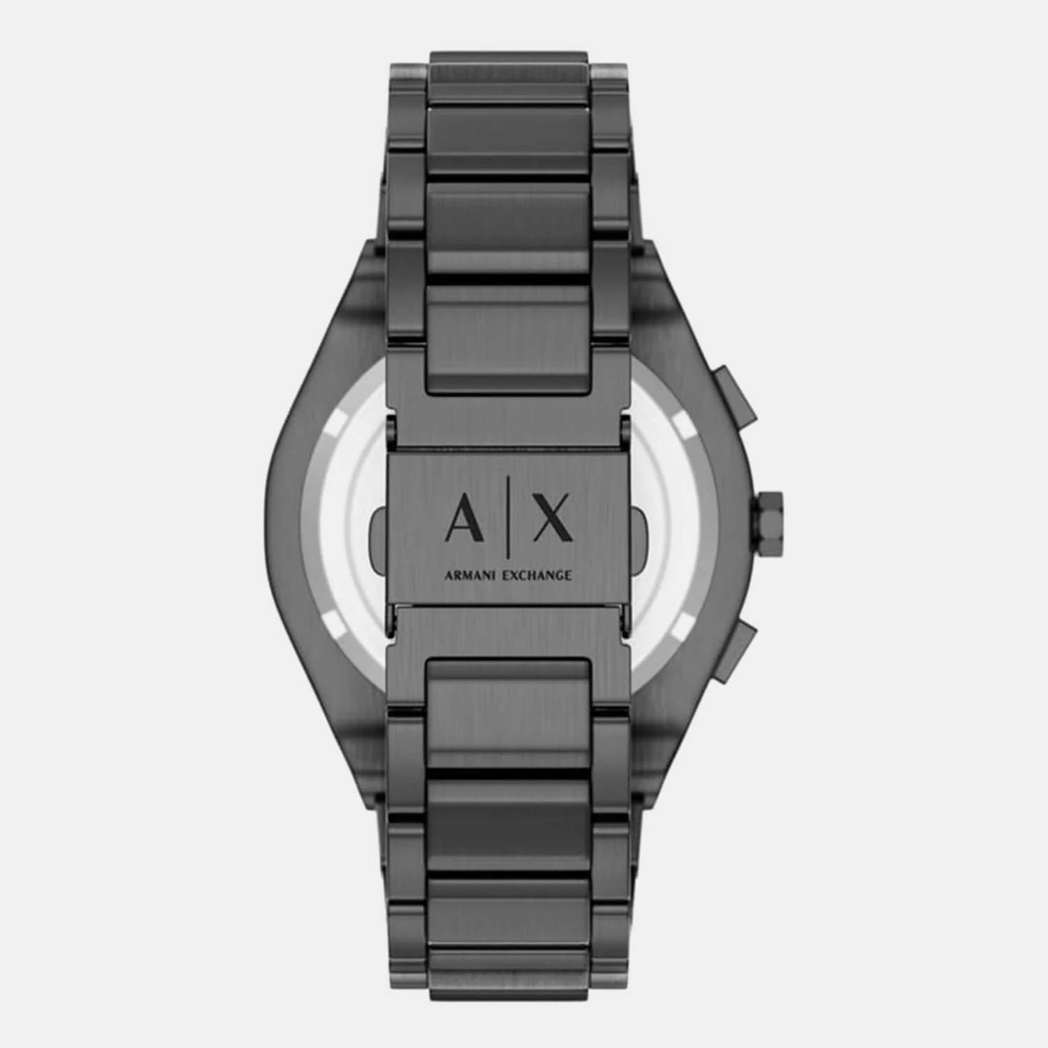 Men Quartz Grey Dial Chronograph Stainless Steel Watch AX4296 - Image 3