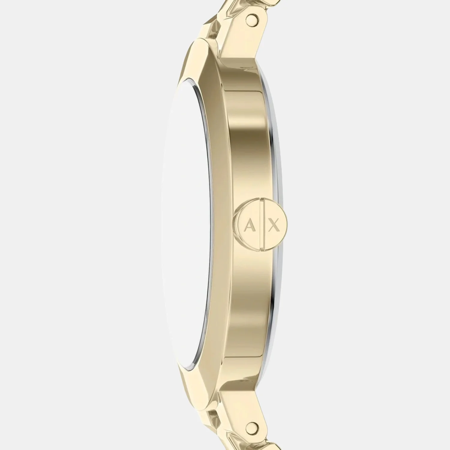 Women Quartz Gold Dial Analog Stainless Steel Watch AX7177SET - Image 2