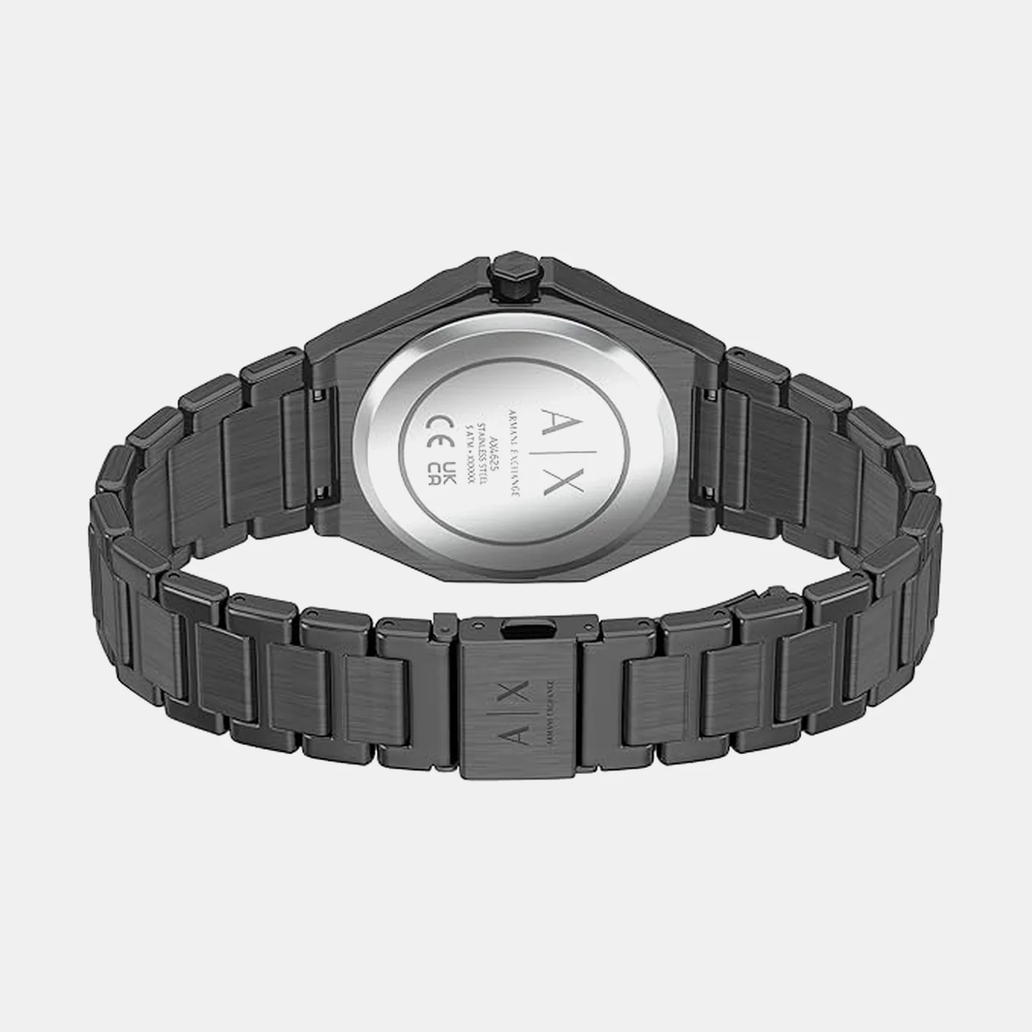 Women Quartz Grey Dial Analog Stainless Steel Watch AX4625 - Image 5