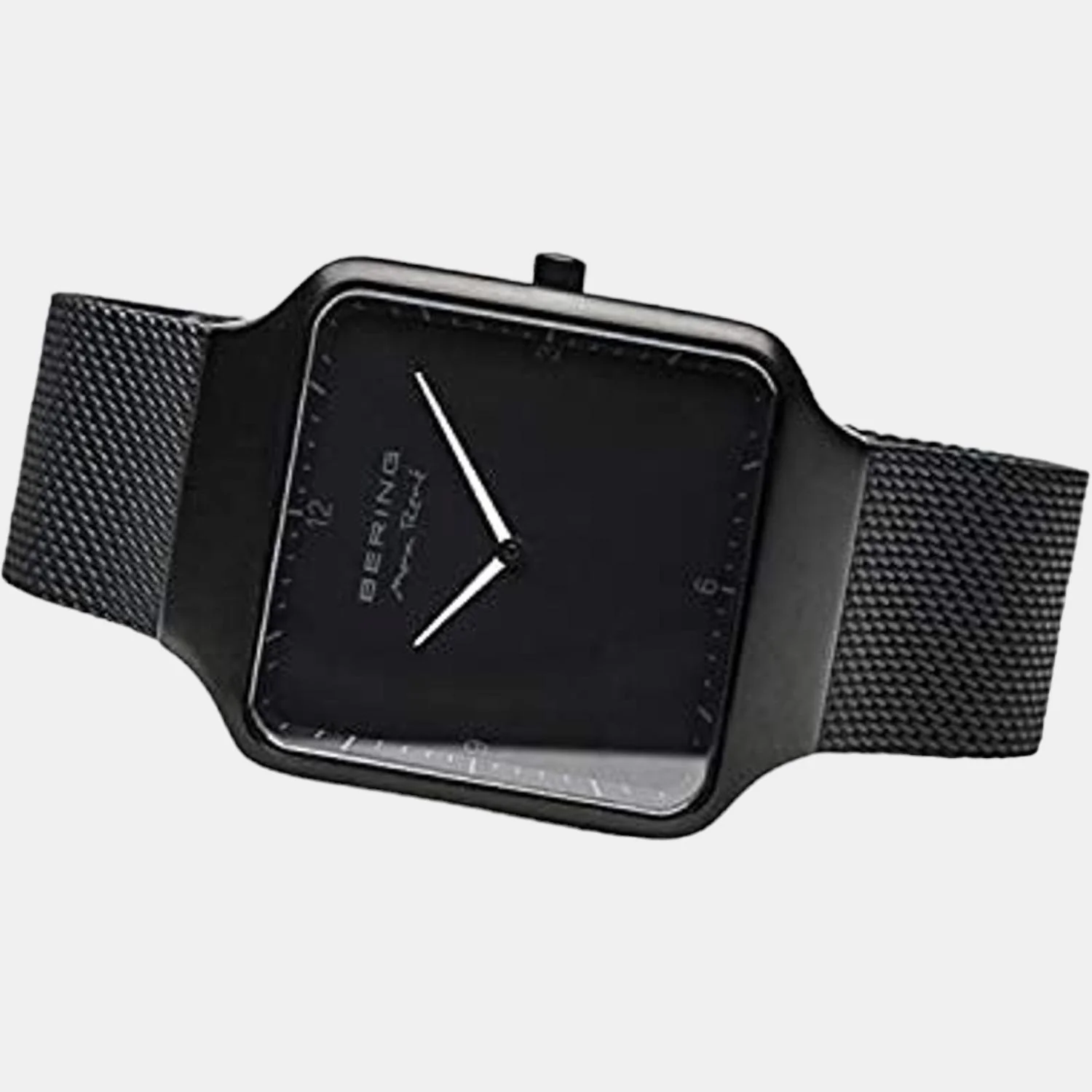 Women's Black Analog Stainless Steel Watch 15832-123 - Image 3
