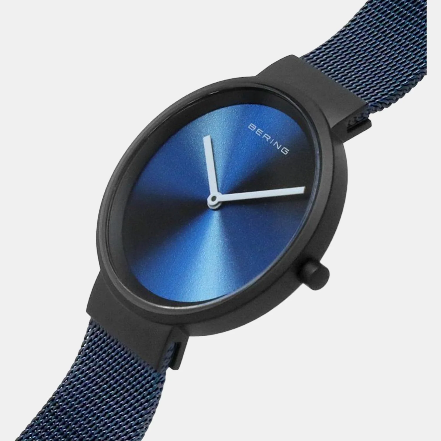 Classic Women Quartz Blue Dial Analog Mesh Watch 19031-327 - Image 6