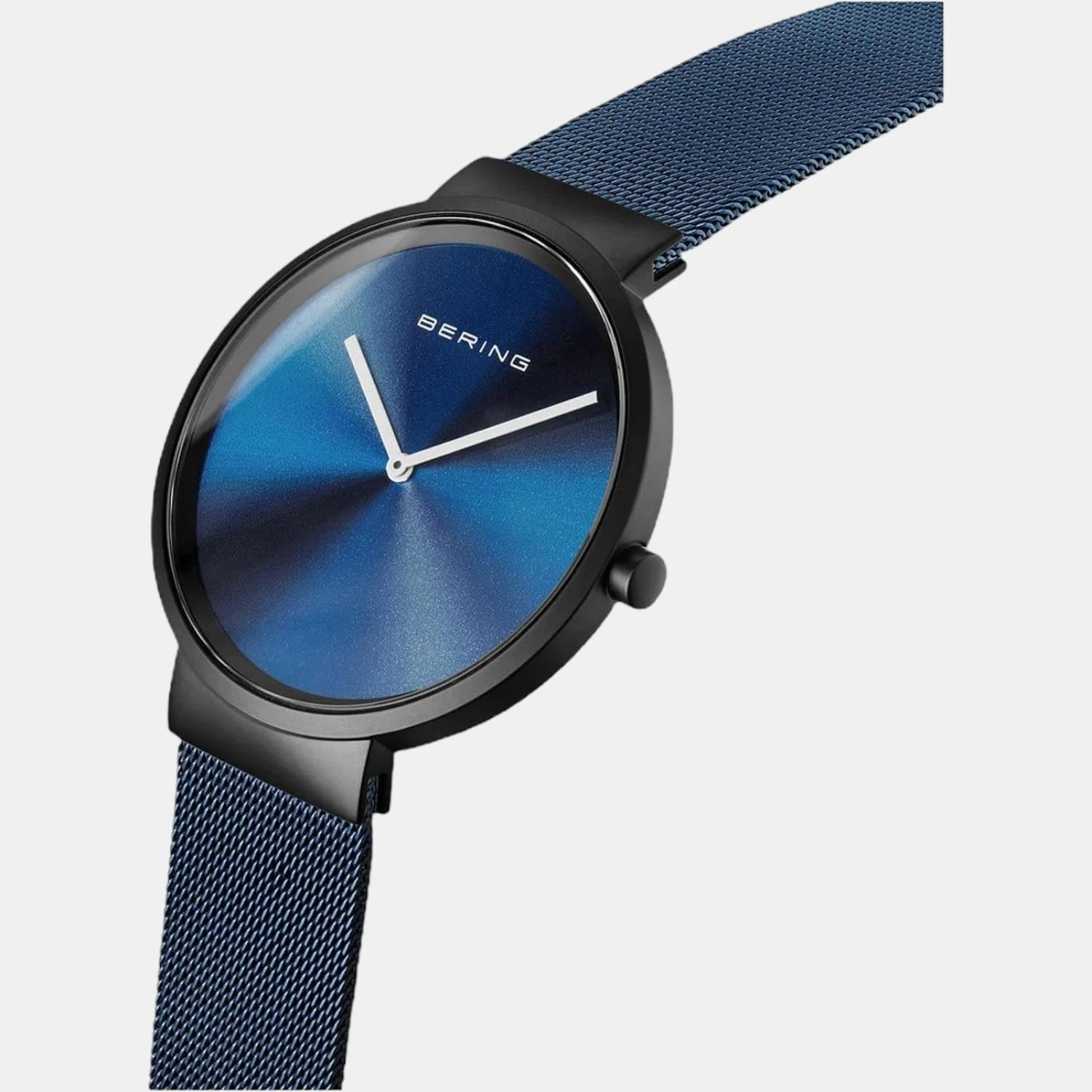 Men's Blue Analog Stainless Steel Watch 19039-327 - Image 4