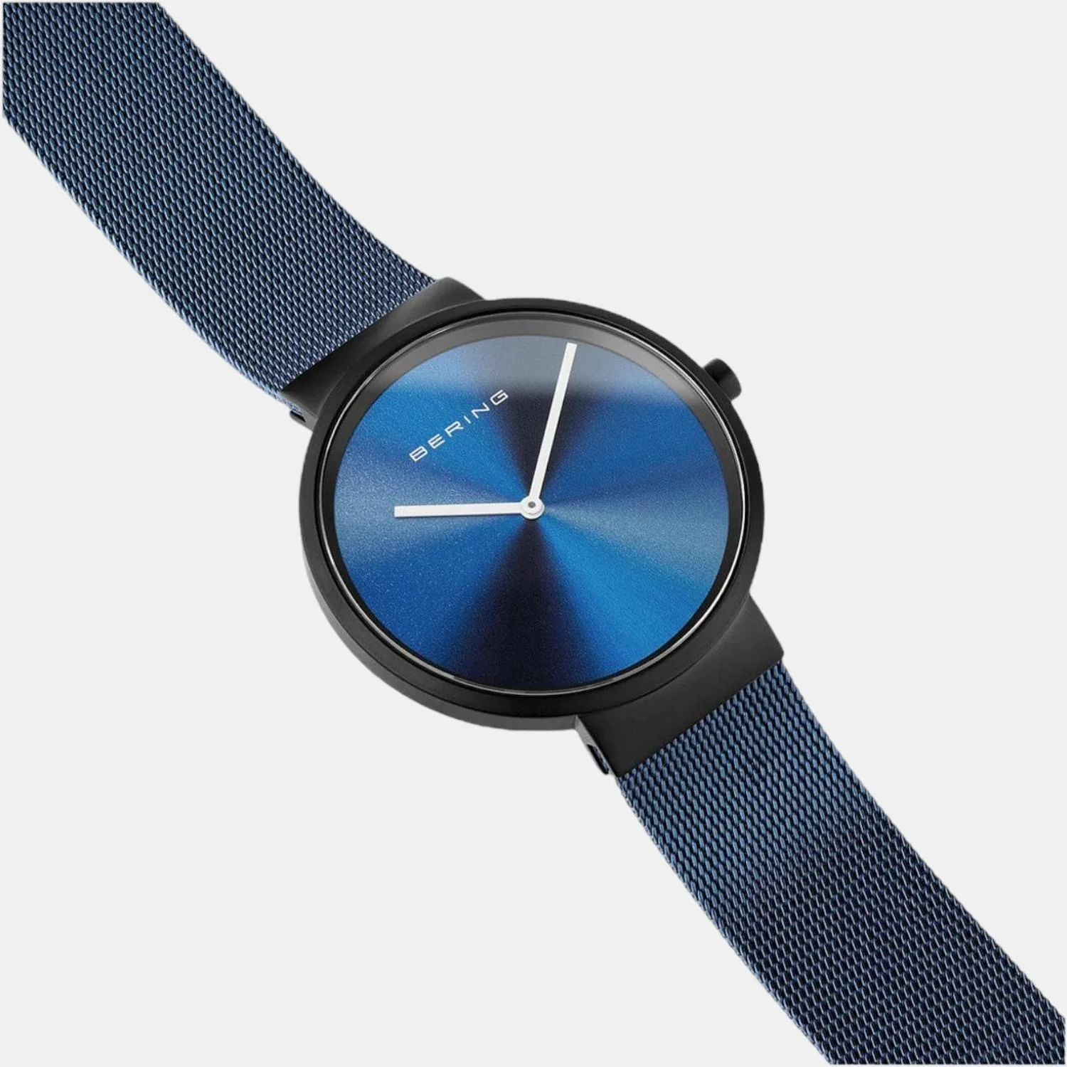 Men's Blue Analog Stainless Steel Watch 19039-327 - Image 5