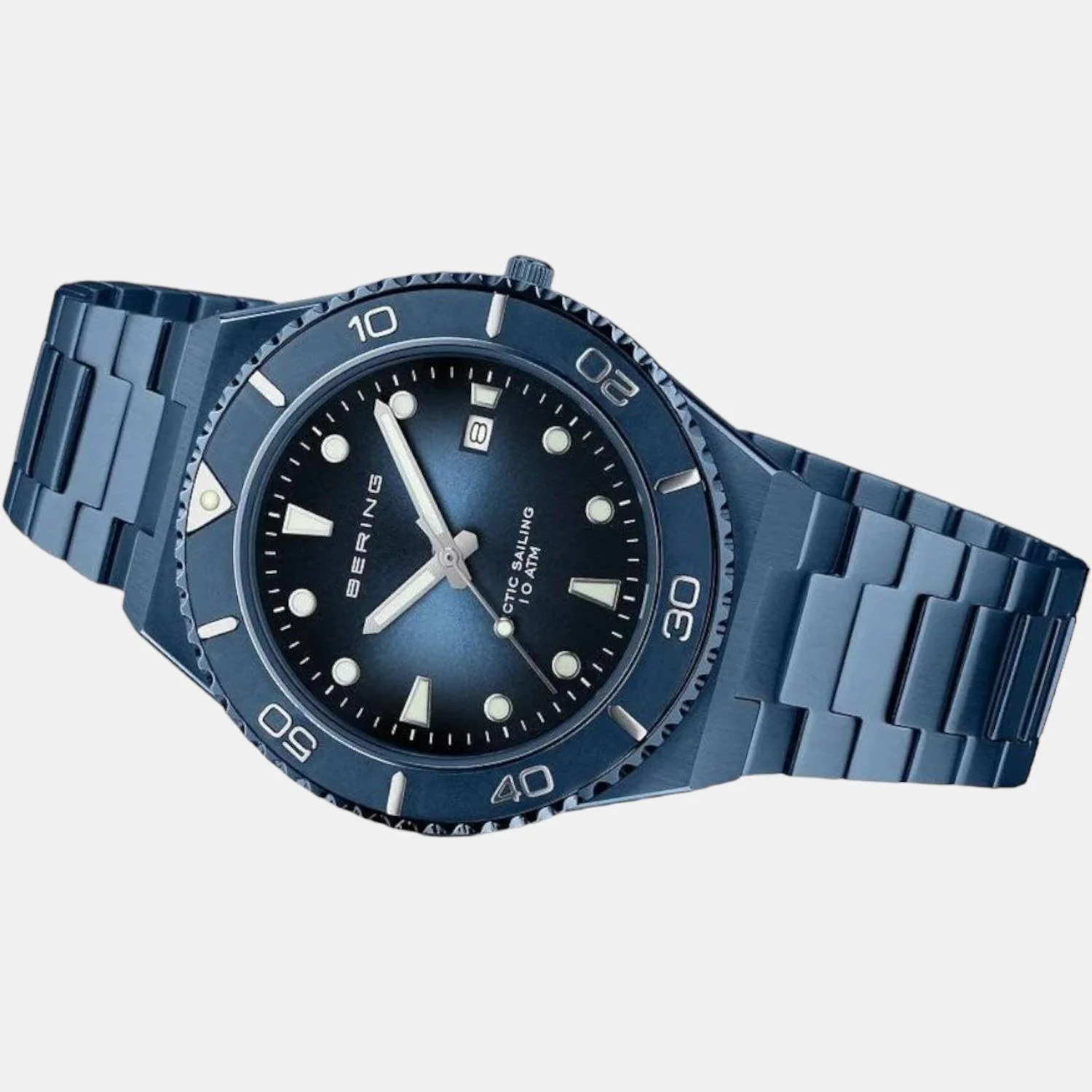Men's Blue Analog Stainless Steel Watch 18940-797 - Image 3