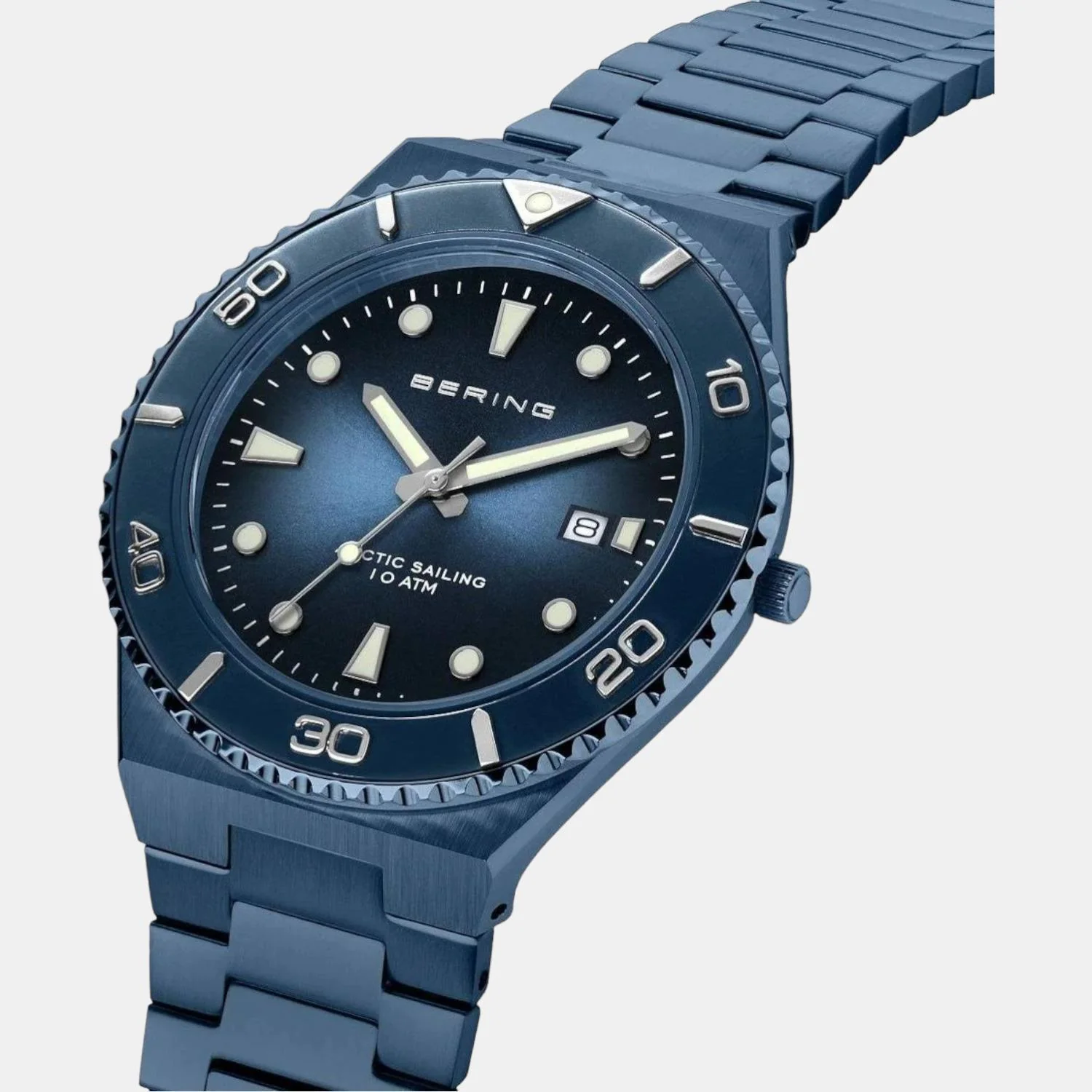 Men's Blue Analog Stainless Steel Watch 18940-797 - Image 5