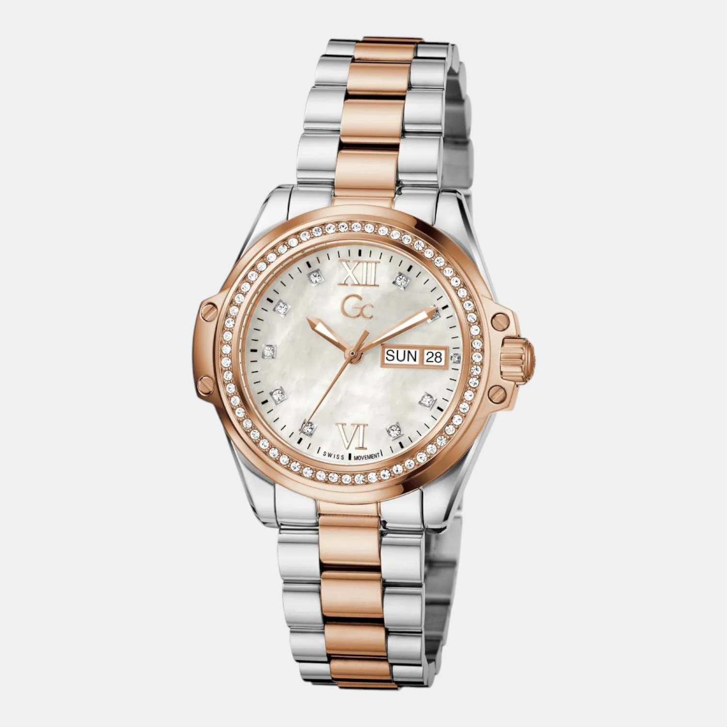 Bolt Men Quartz White Dial Analog Stainless Steel Watch Z53001L1 - Image 4