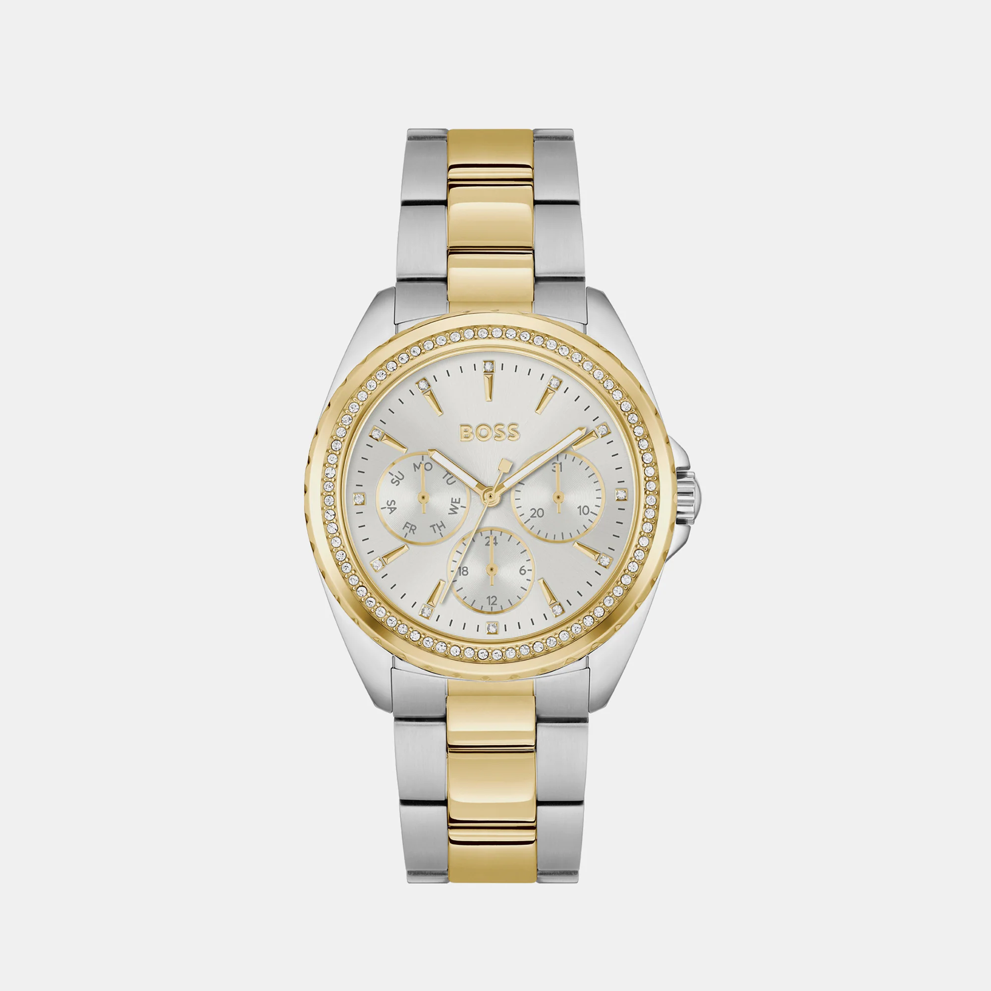 Atea Women Quartz Silver Dial Analog Stainless Steel Watch 1502713