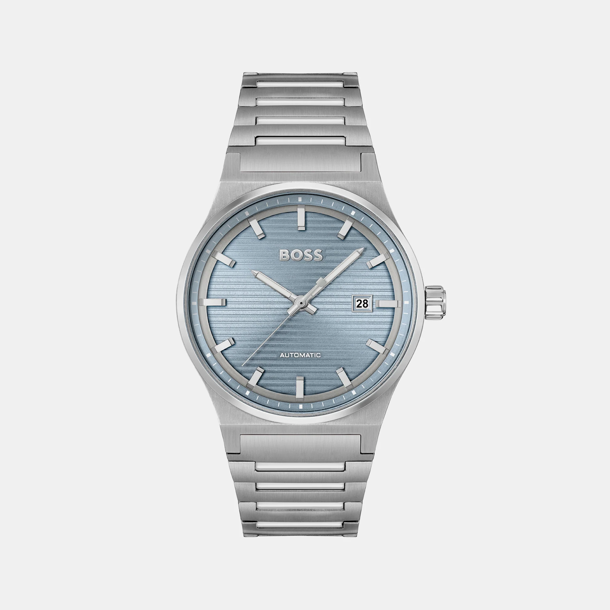 Candor Men Quartz Blue Dial Analog Stainless Steel Watch 1514118 - Image 2