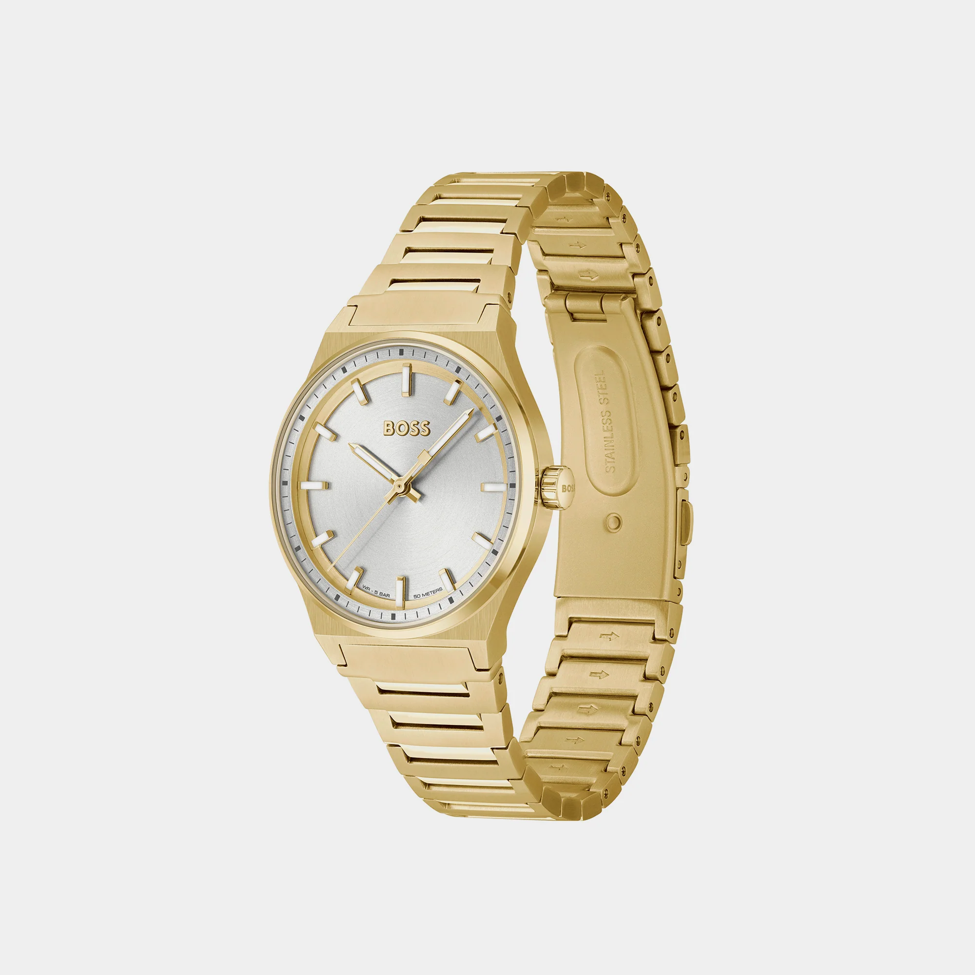 Candor Women Quartz Silver Dial Analog Stainless Steel Watch 1502738 - Image 3