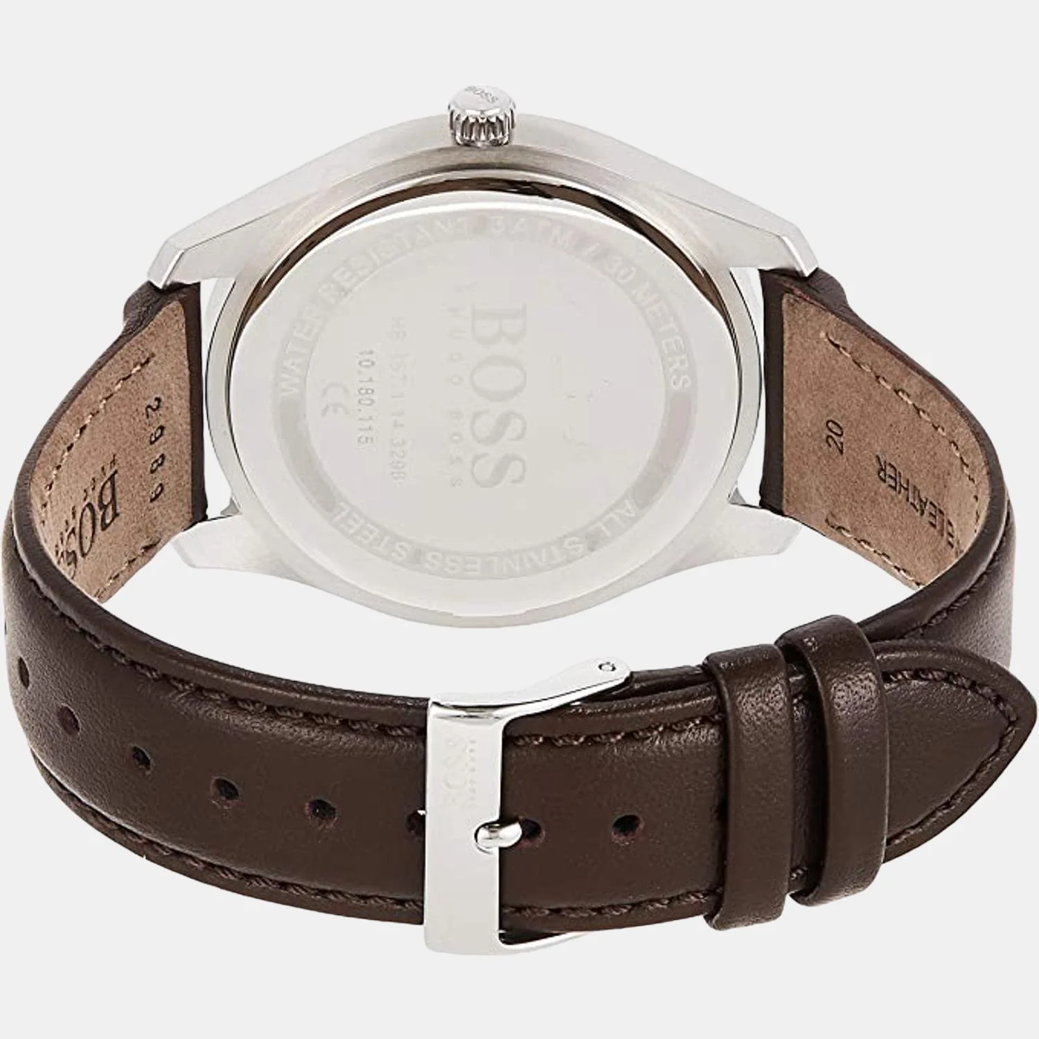 Circuit Men Quartz Grey Dial Analog Leather Watch 1513726 - Image 2