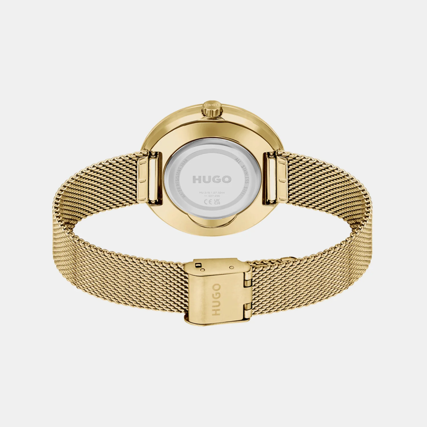Crush Women Quartz Gold Dial Analog Mesh Watch 1540122 - Image 2