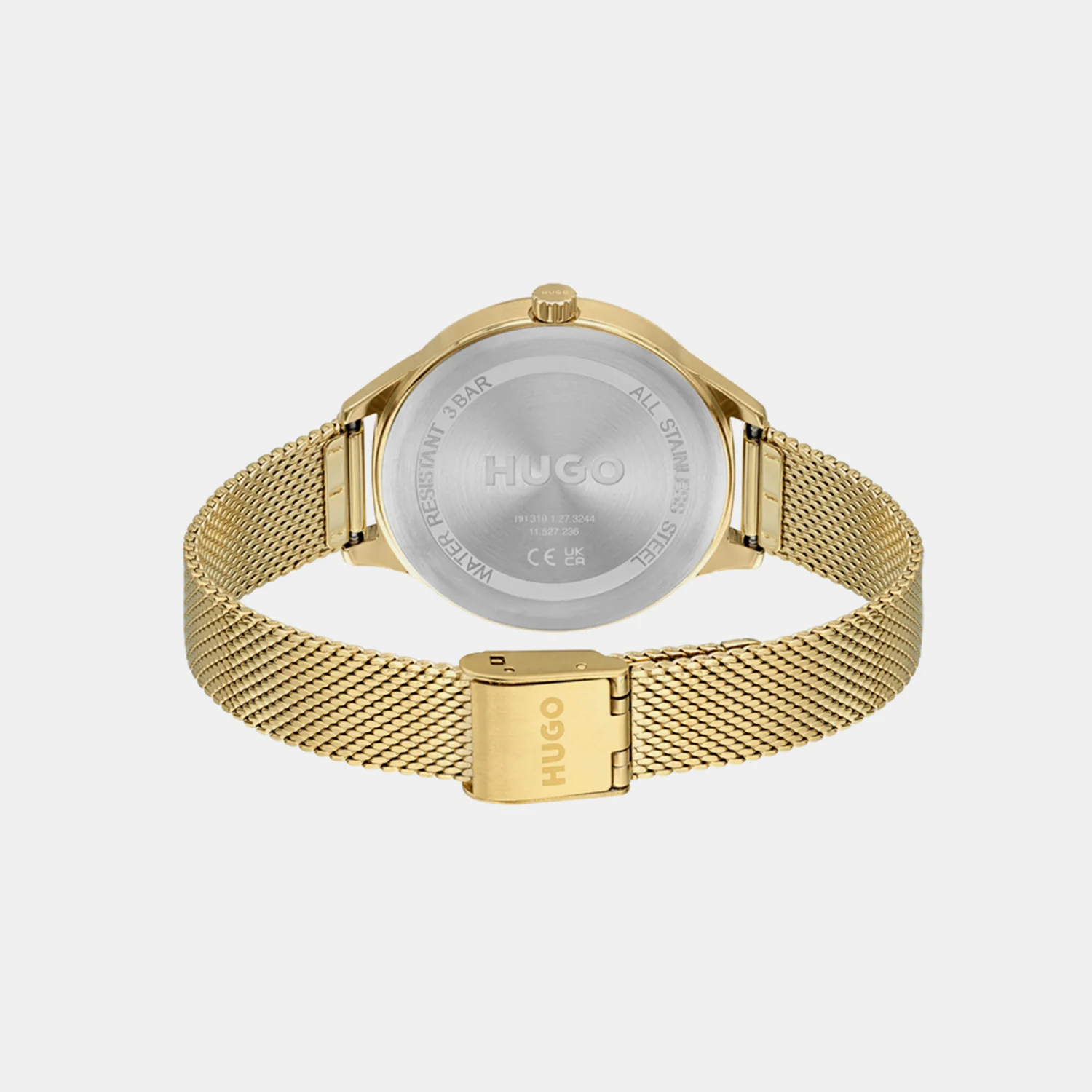 Flash Women Quartz Grey Dial Analog Mesh Watch 1540116 - Image 2