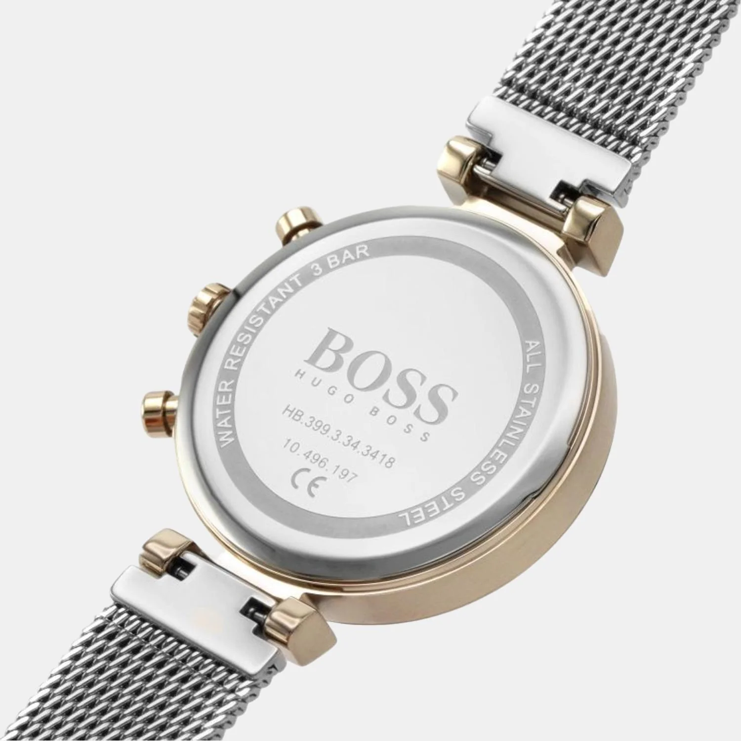Flawless Women Quartz Silver Dial Analog Stainless Steel Watch 1502551 - Image 6