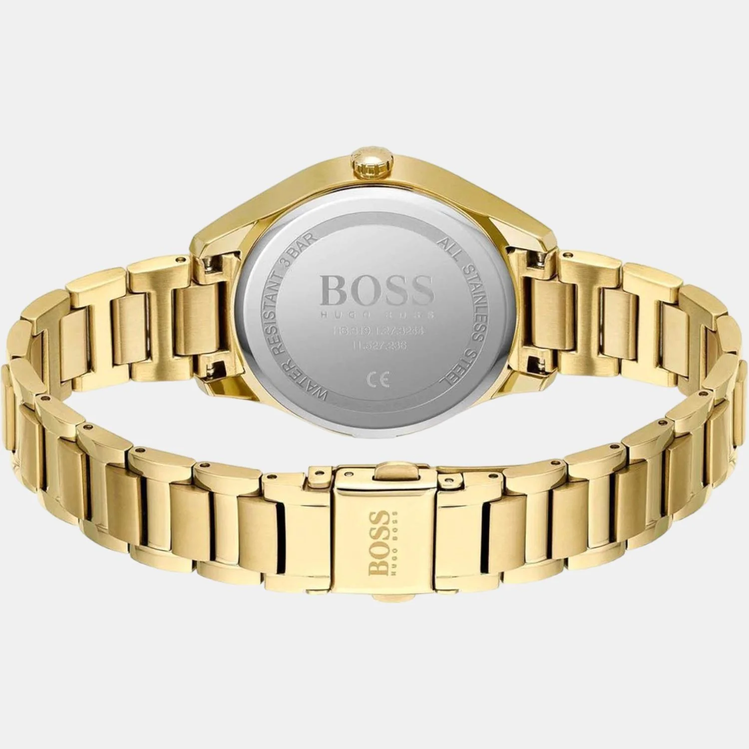 Grand Course Women Quartz Gold Dial Chronograph Stainless Steel Watch 1502584 - Image 3