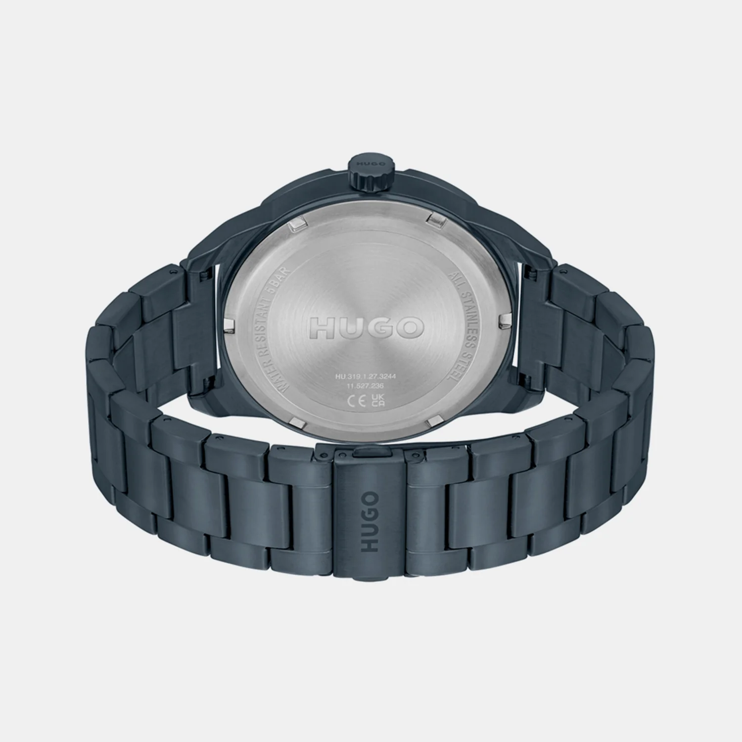 Grip Men Quartz Blue Dial Analog Stainless Steel Watch 1530278 - Image 2