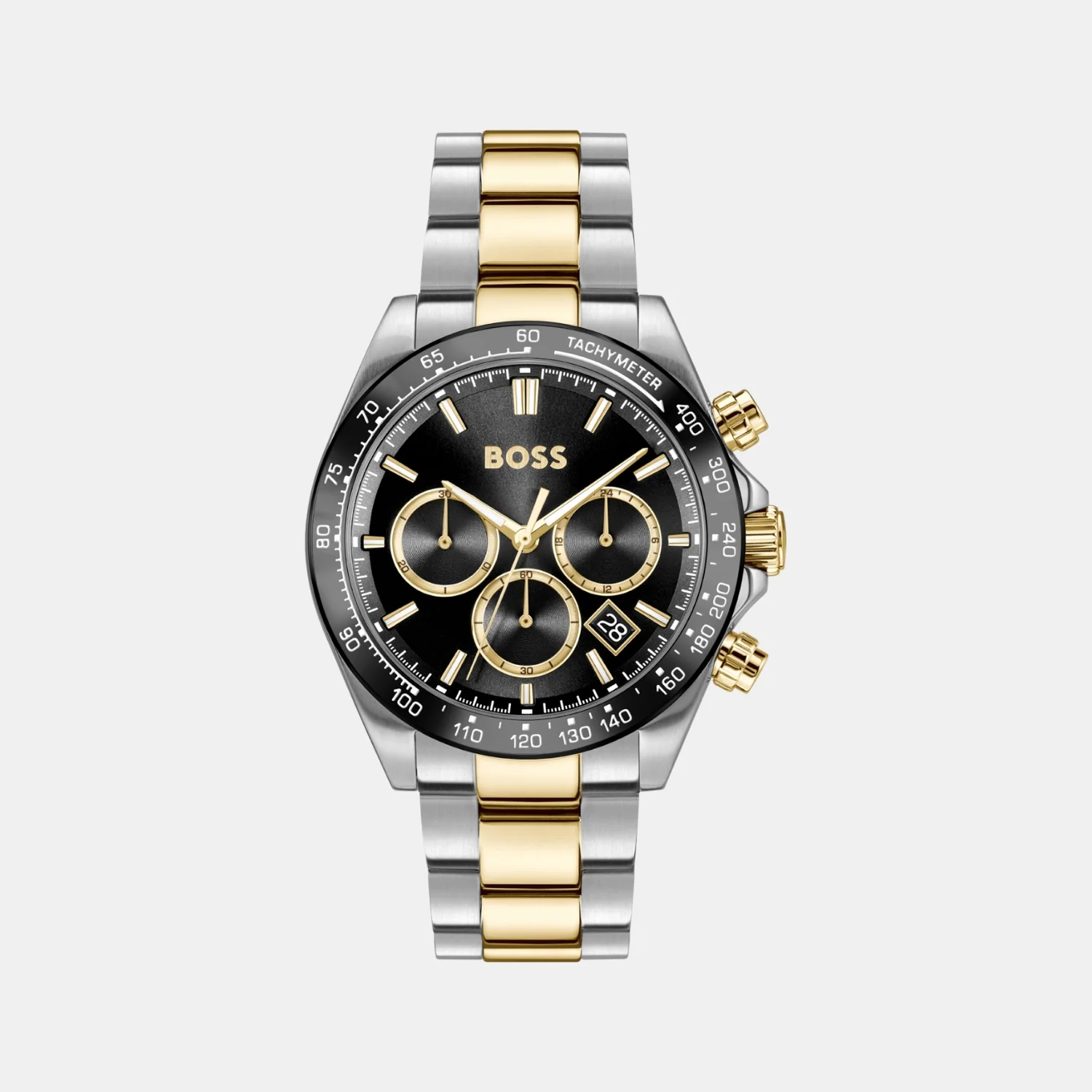 Hero 2.0 Men Quartz Black Dial Chronograph Stainless Steel Watch 1514269 - Image 2