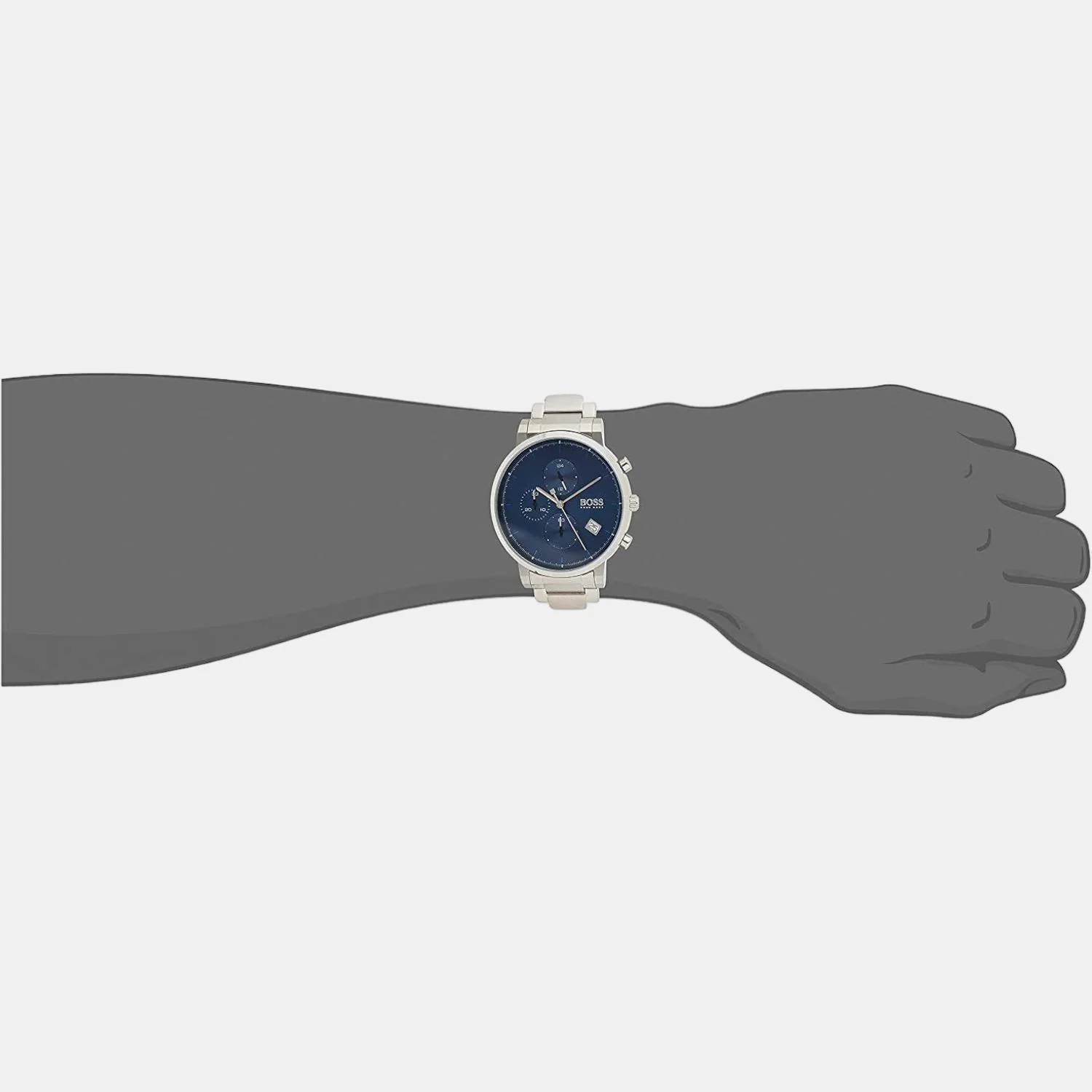 Integrity Men Quartz Blue Dial Analog Stainless Steel Watch 1513779 - Image 6