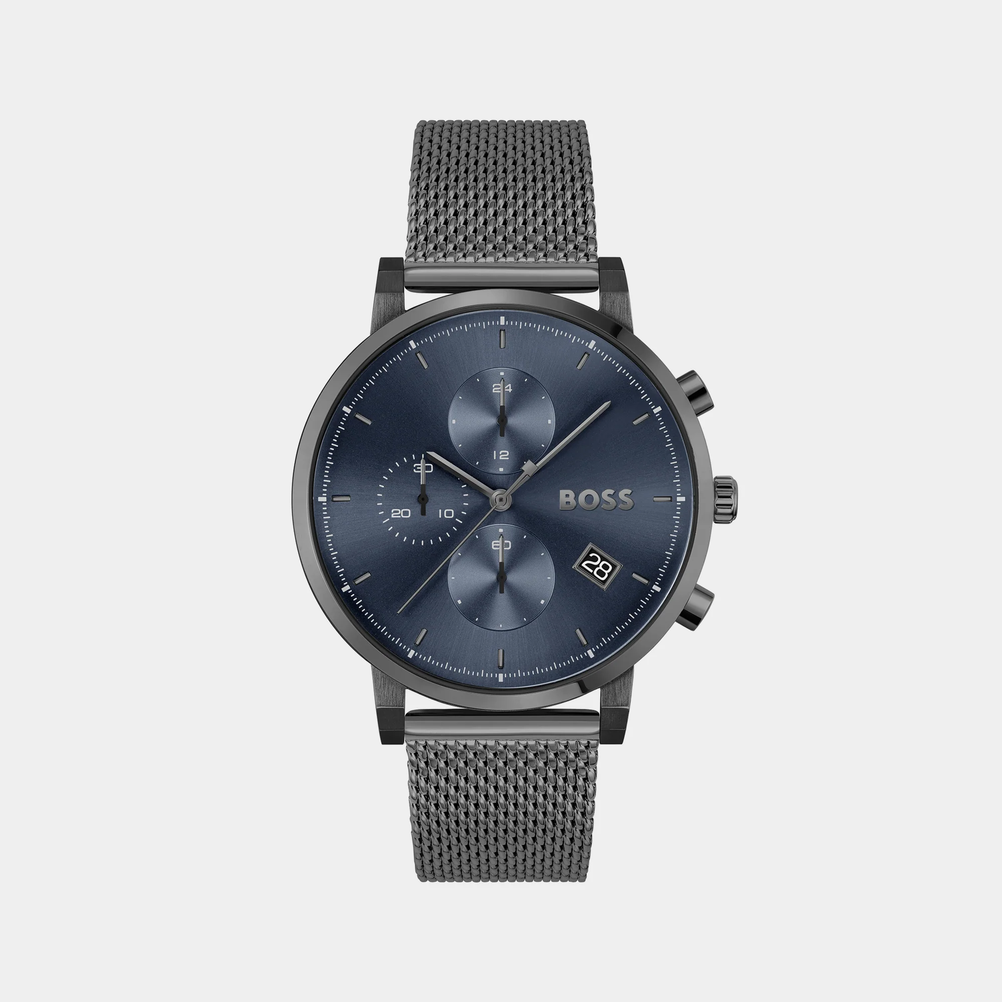 Integrity Men Quartz Blue Dial Chronograph Stainless Steel Watch 1513934