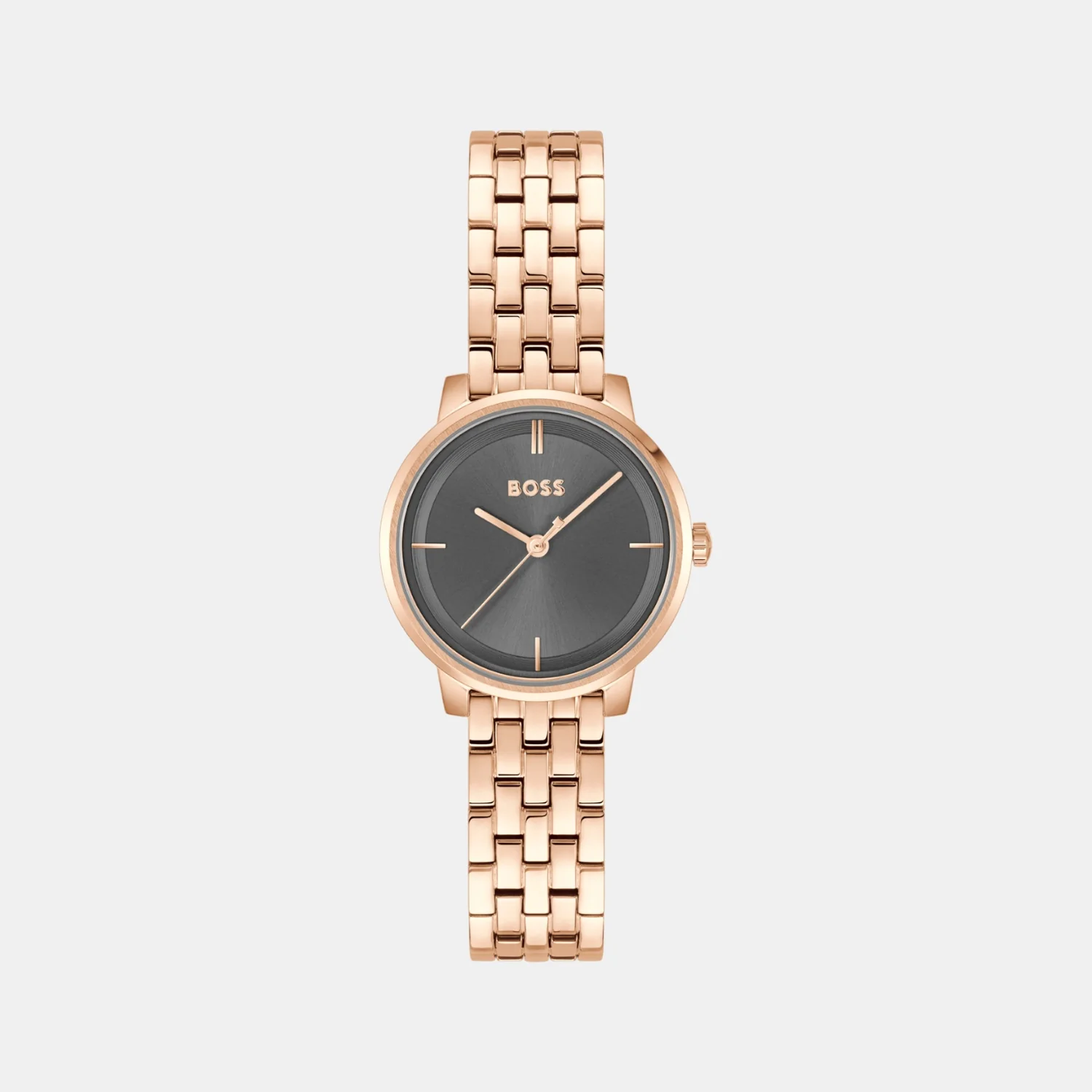 Lucia Women Quartz Grey Dial Analog Stainless Steel Watch 1502820 - Image 2