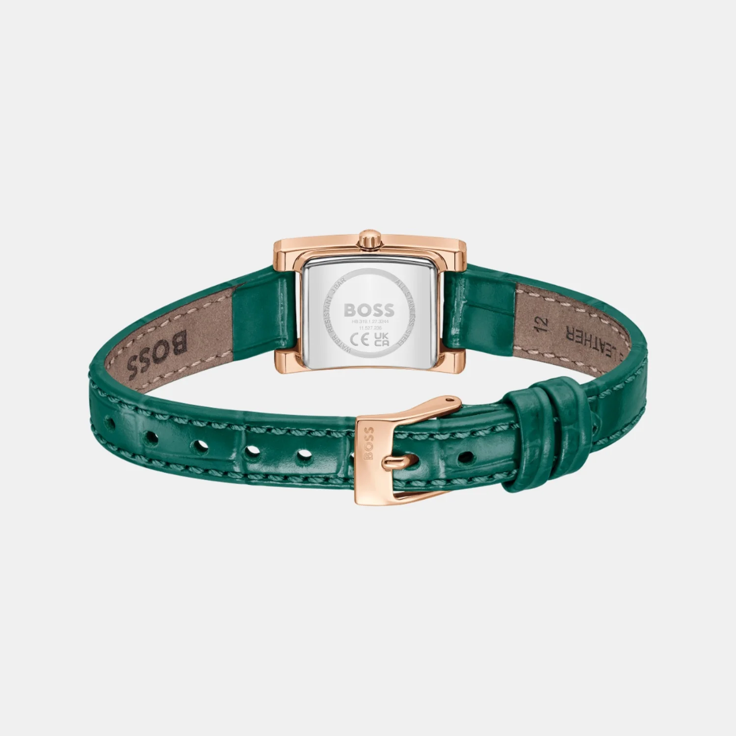 Lucy Precious Women Quartz Green Dial Analog Leather Watch 1502814 - Image 4