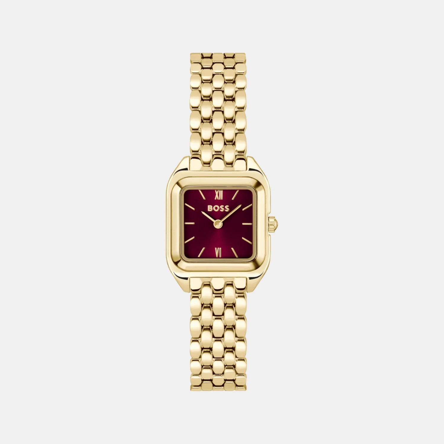 Mae Petite Women Quartz Cherry Dial Analog Stainless Steel Watch 1502824