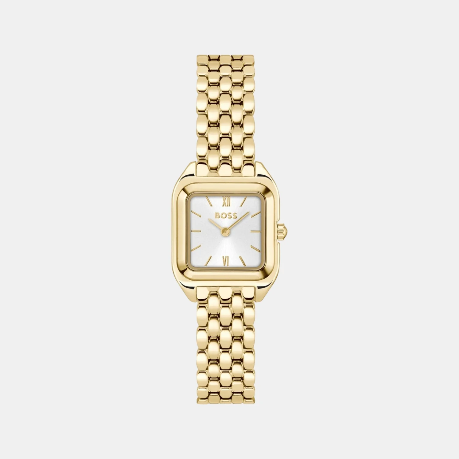 Mae Petite Women Quartz Silver White Dial Analog Stainless Steel Watch 1502823
