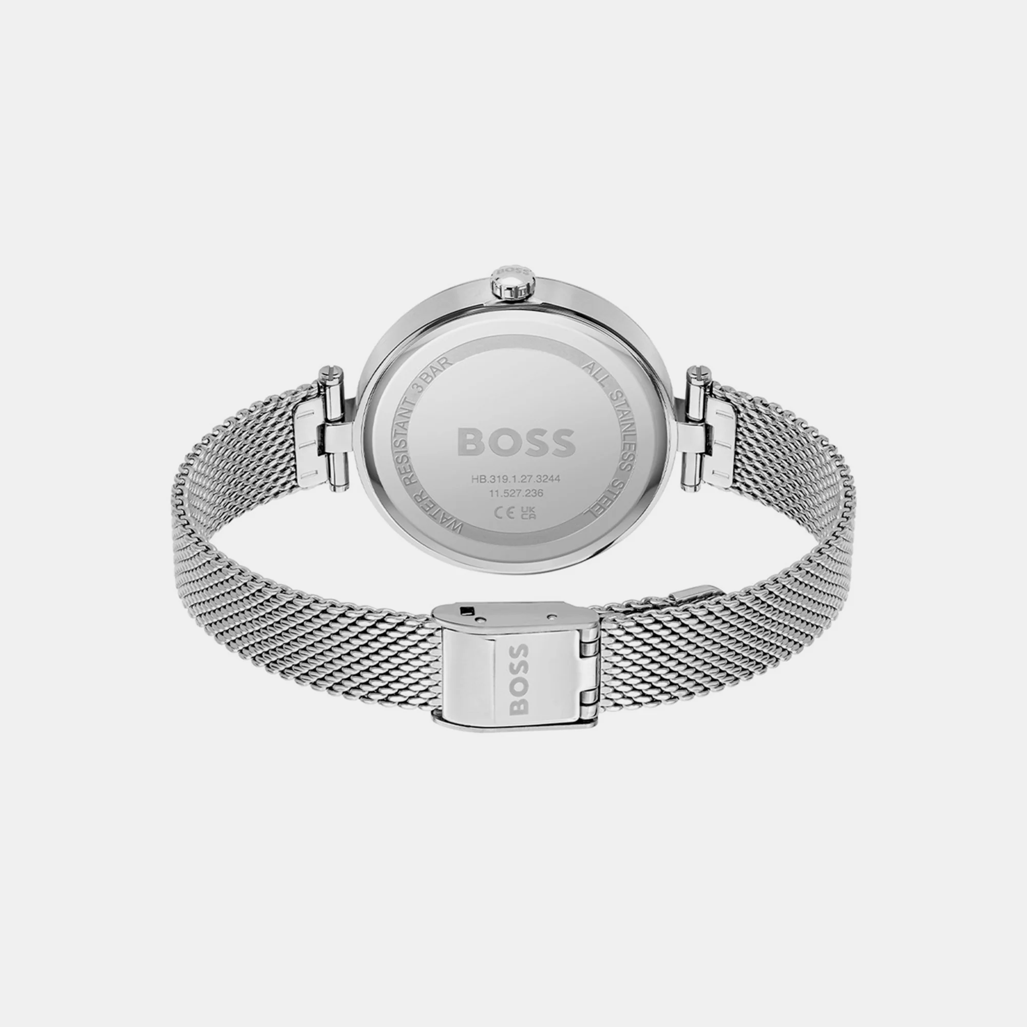 Majesty Women Quartz Silver Dial Analog Mesh Watch 1502653 - Image 3