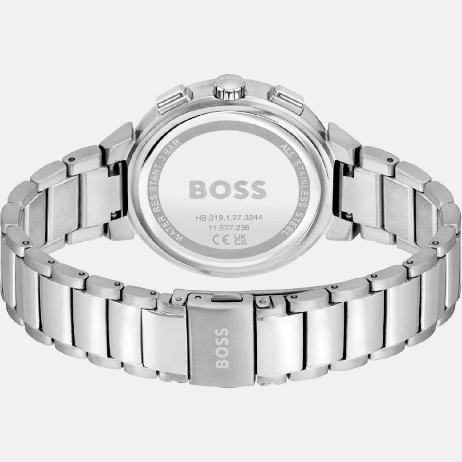 One Women Quartz Gold Dial Chronograph Stainless Steel Watch 1502676 - Image 2