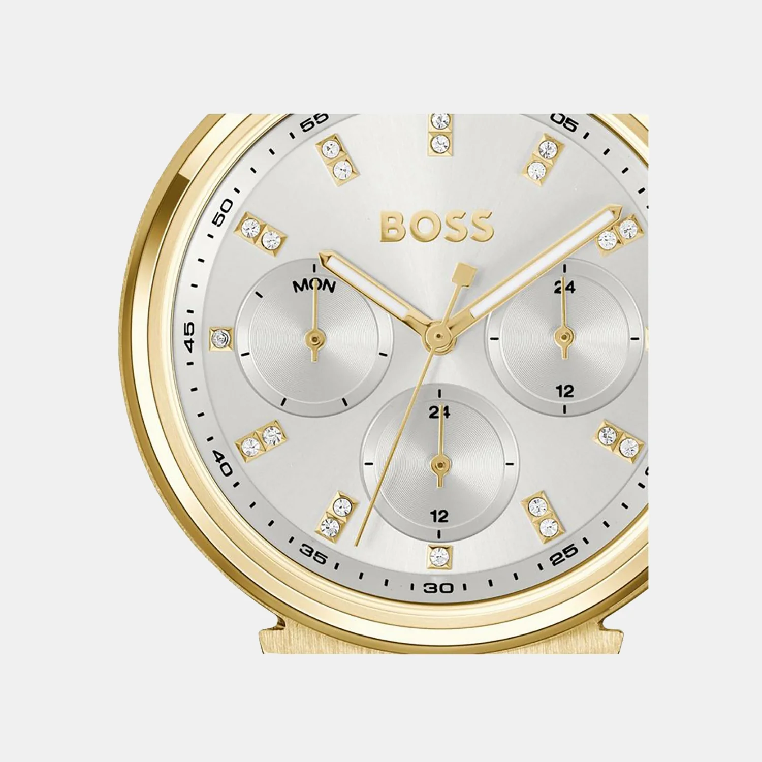 One Women Quartz Silver & White Dial Multi-Function Stainless Steel Watch 1502807 - Image 4