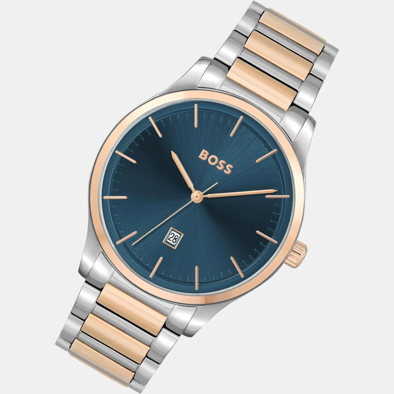 Reason Men Quartz Blue Dial Analog Stainless Steel Watch 1513978 - Image 2