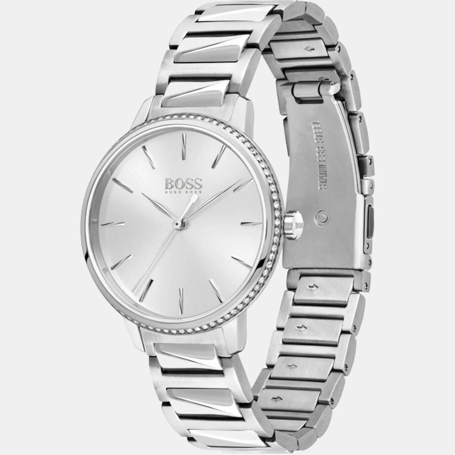 Signature Women Quartz Silver Dial Analog Stainless Steel Watch 1502539 - Image 3
