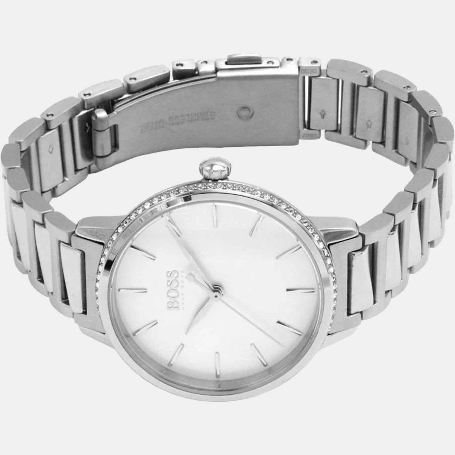 Signature Women Quartz Silver Dial Analog Stainless Steel Watch 1502539 - Image 7