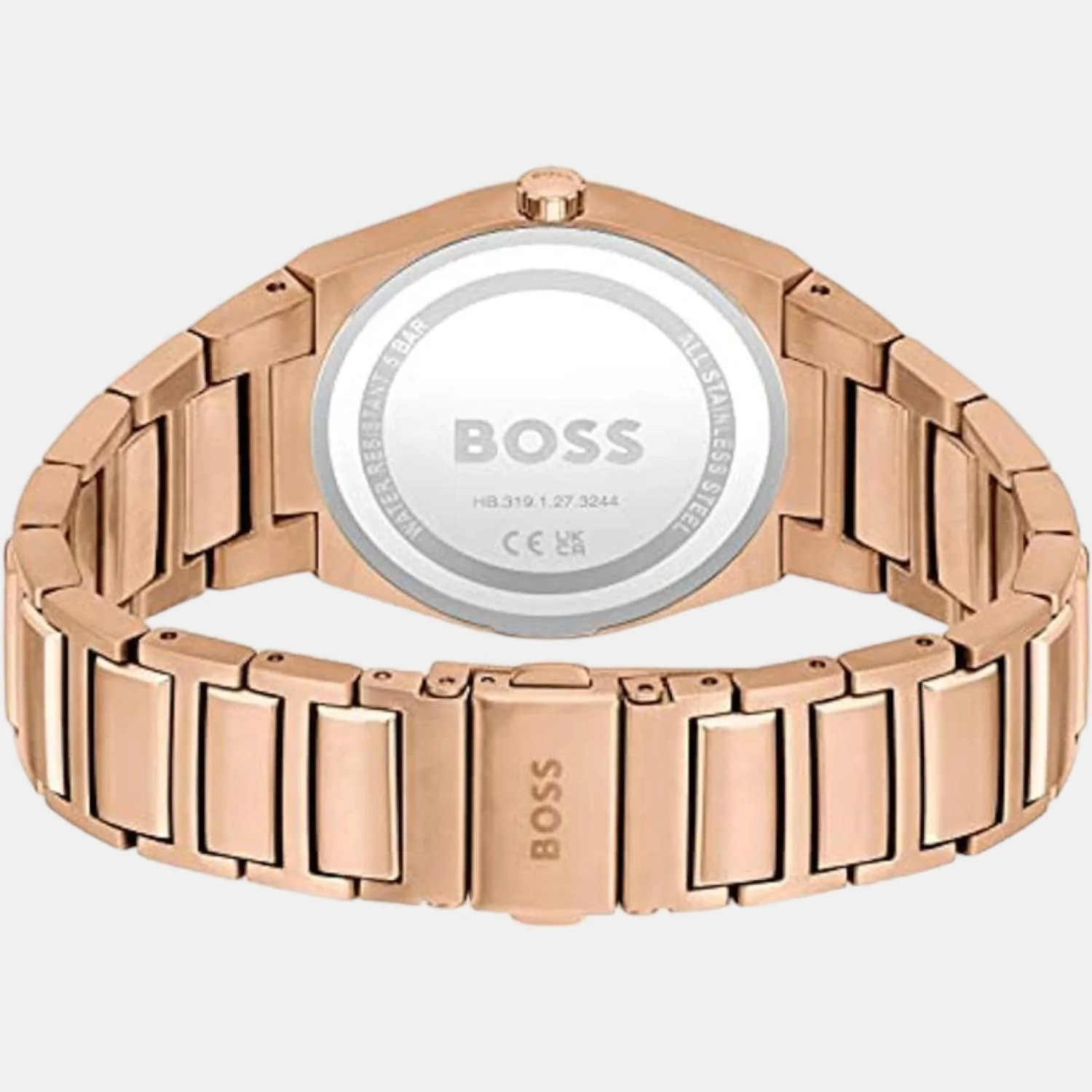 Steer Women Quartz Rose Gold Dial Analog Stainless Steel Watch 1502671 - Image 3