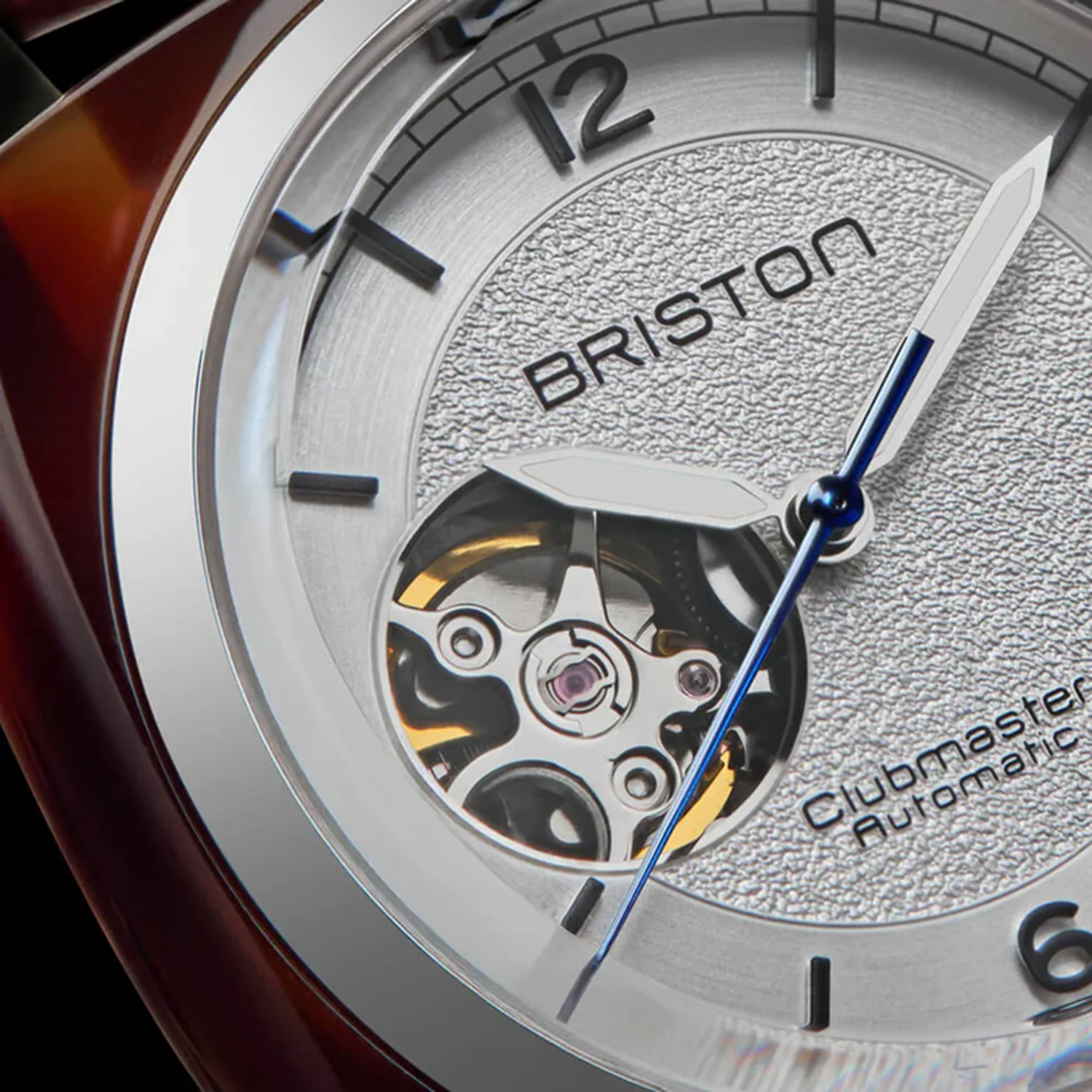 Clubmaster Legend Classic Unisex Automatic White Dial Analog Leather Watch 25739.SA.T.2.LABR - Image 2