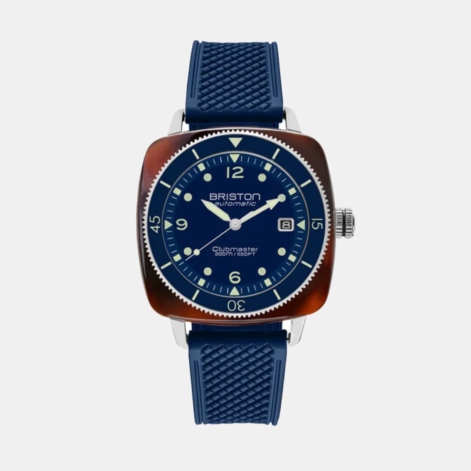 Clubmaster Legend Diver Men Automatic Navy Blue Dial Analog Rubber Watch 241740.SA.T.15.FNB