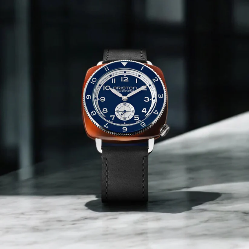 Clubmaster Legend Men Automatic Navy Blue Dial Analog Leather Watch 241639.SA.T.15W.CH - Image 3